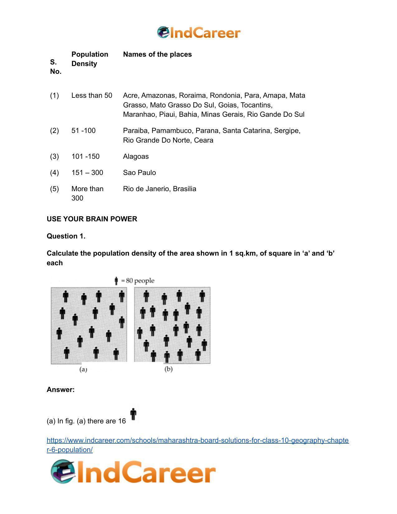 Maharashtra Board Solutions for Class 10- Geography: Chapter 6- Population - Page 13