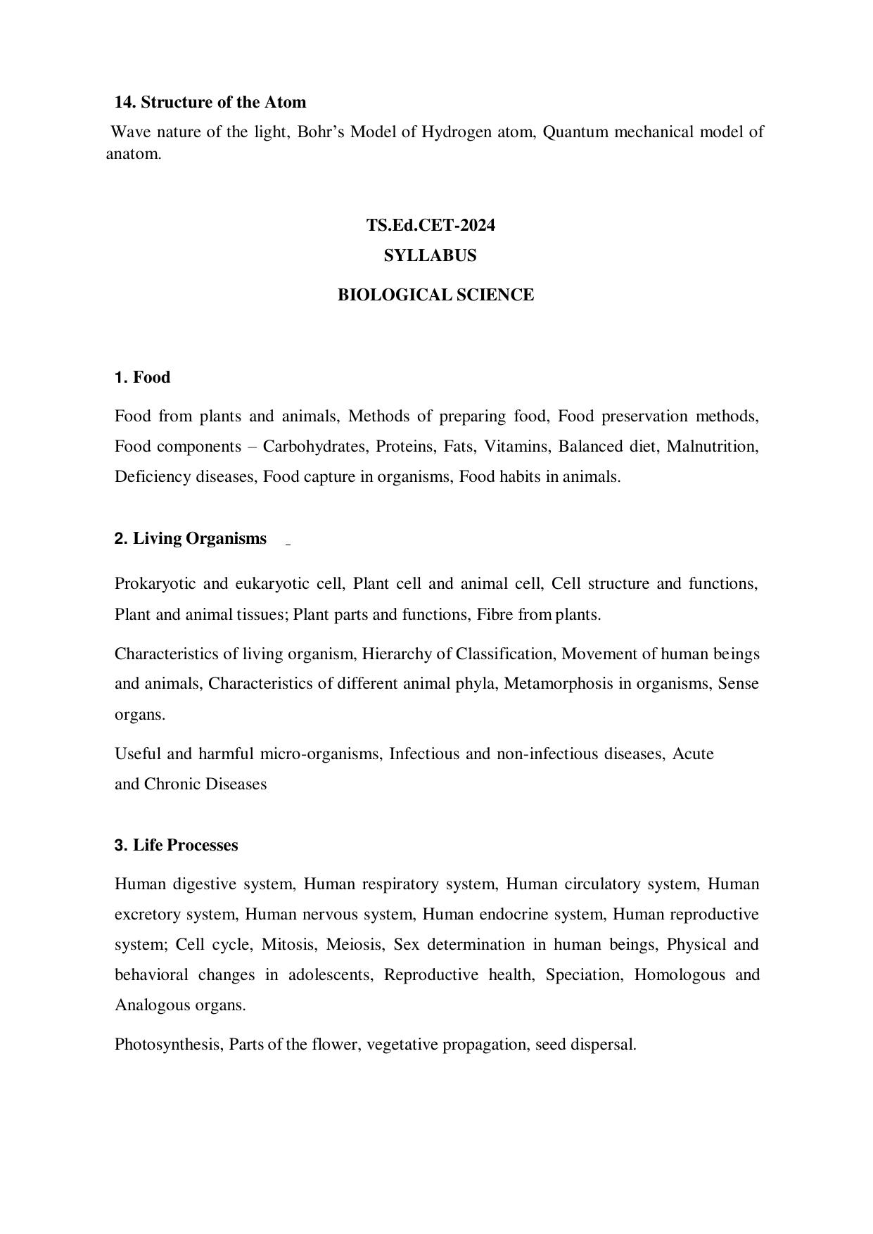 TS EdCET Syllabus - Page 6