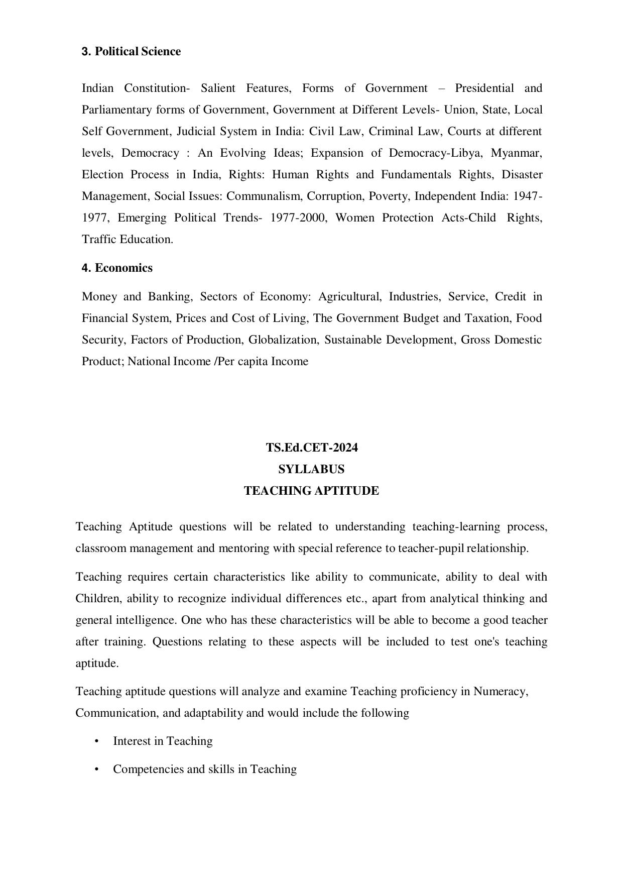 TS EdCET Syllabus - Page 8