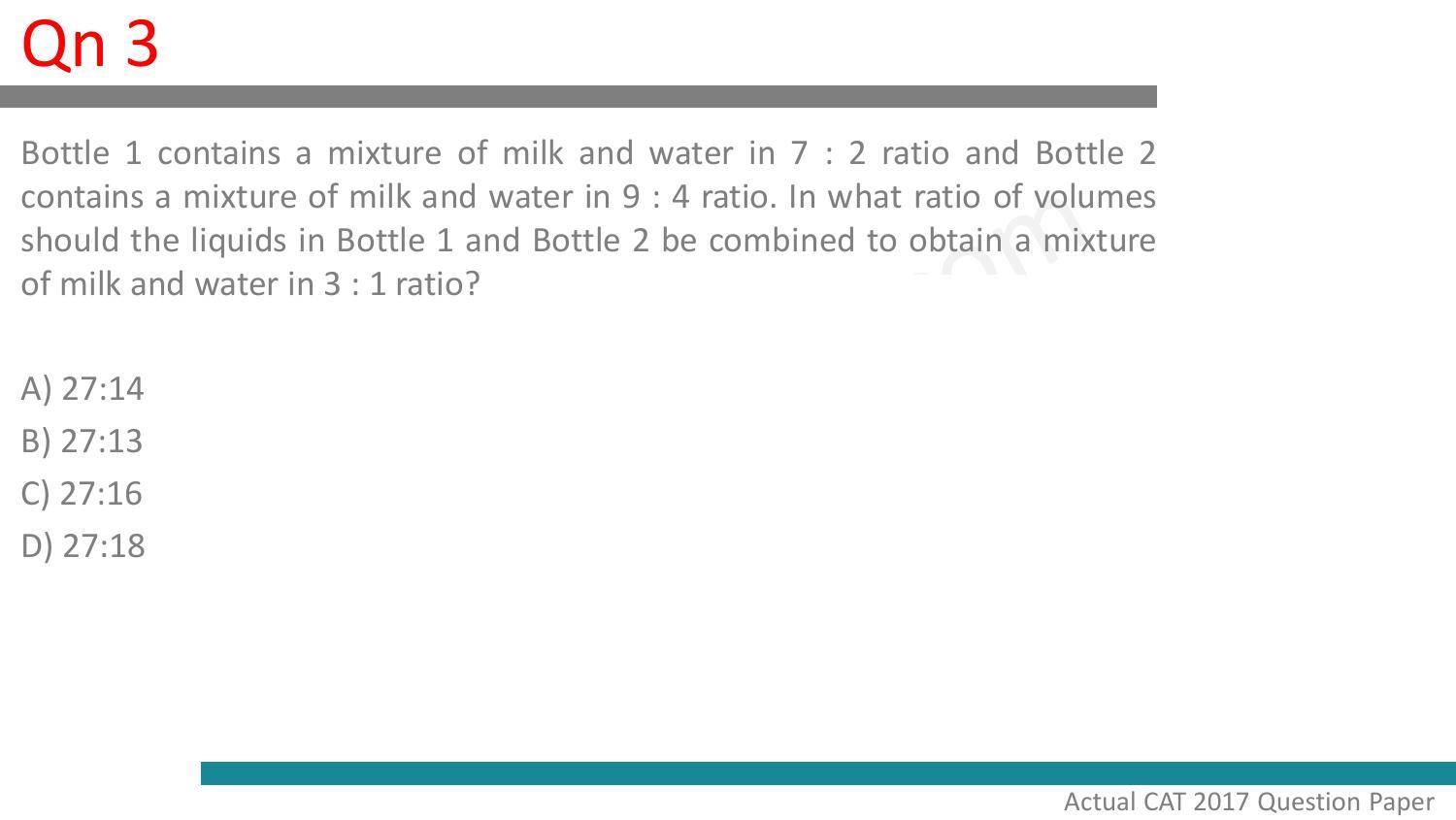 CAT 2017 CAT QA Slot 2 Question Paper - Page 4