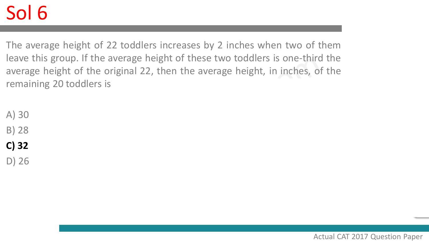 CAT 2017 CAT QA Slot 2 Question Paper - Page 42