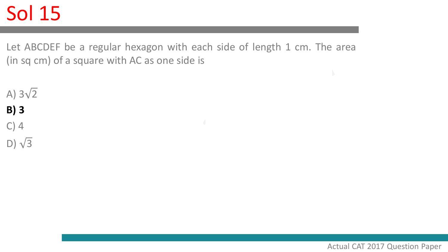 CAT 2017 CAT QA Slot 2 Question Paper - Page 51