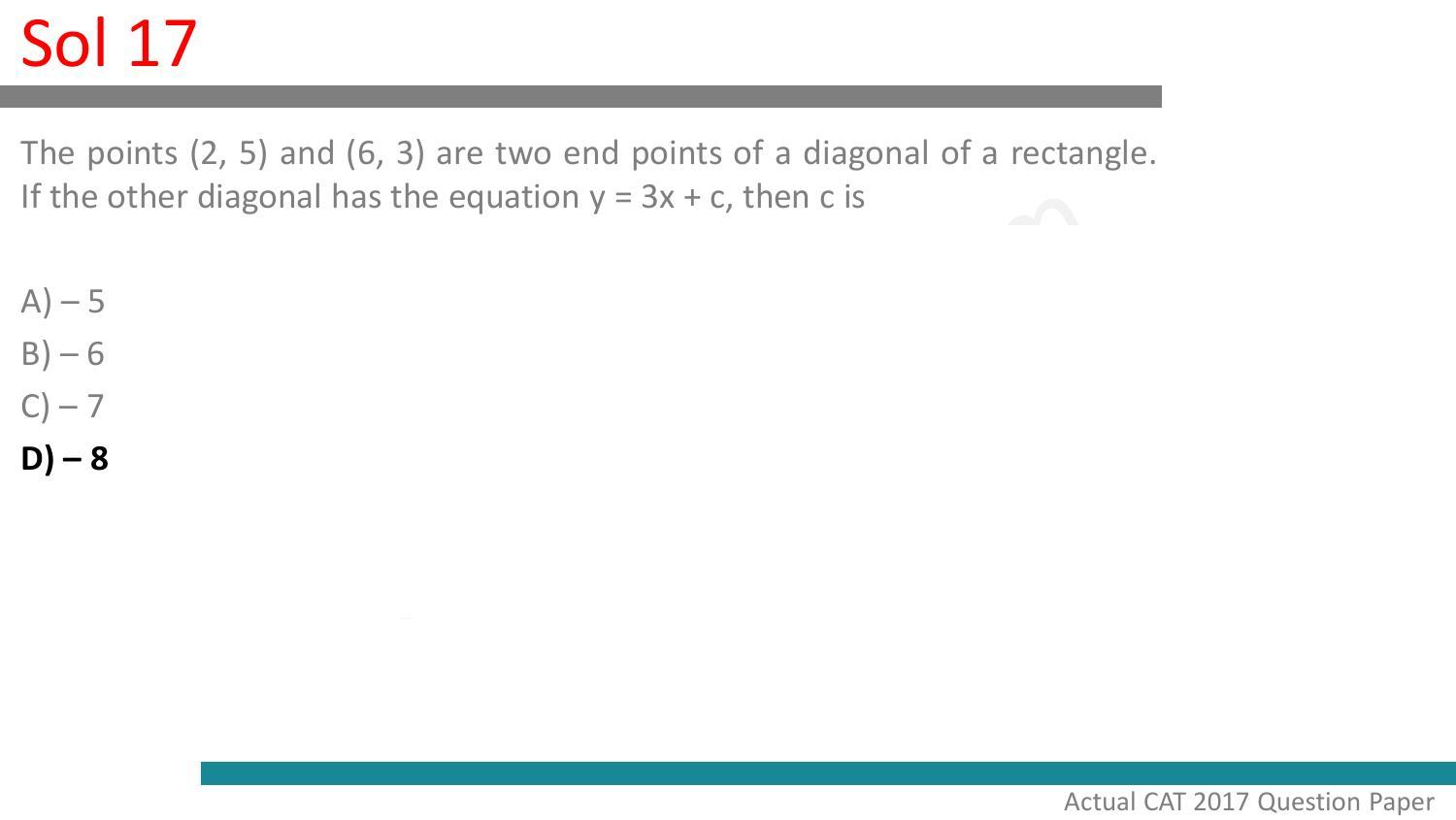 CAT 2017 CAT QA Slot 2 Question Paper - Page 53