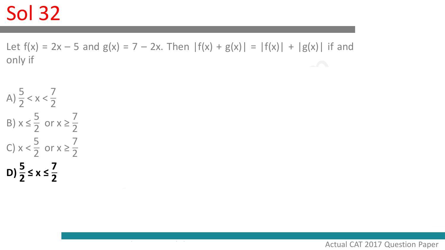 CAT 2017 CAT QA Slot 2 Question Paper - Page 68