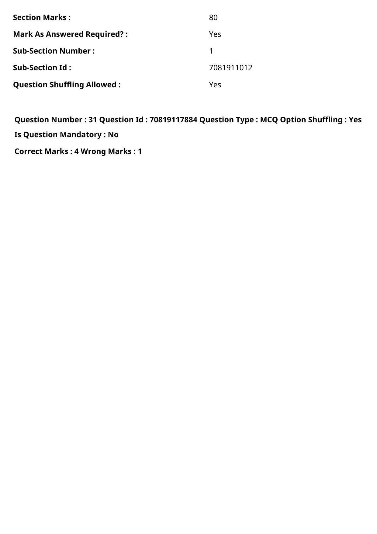 JEE Mains 2021: BTech Bengali (Shift 1) 25-02-2021 Question Paper - Page 37