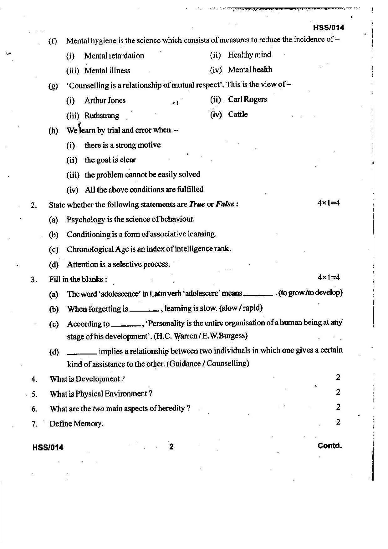 MBSE HSSLC 2022 Arts Question Paper - Page 6