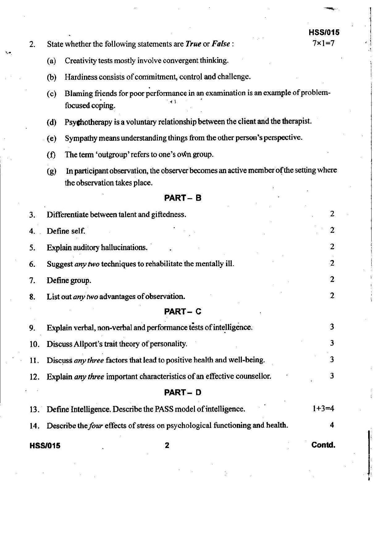 MBSE HSSLC 2022 Arts Question Paper - Page 50