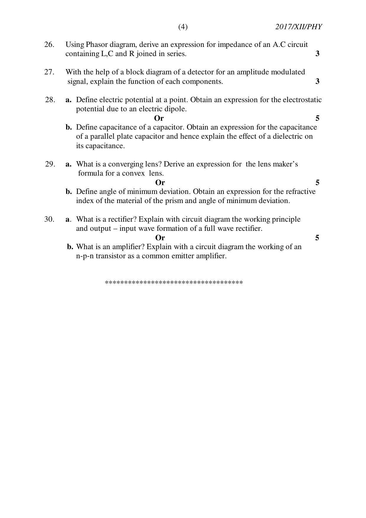 Nagaland Board Class 12 PHYSICS 2017 Question Papers - Page 4