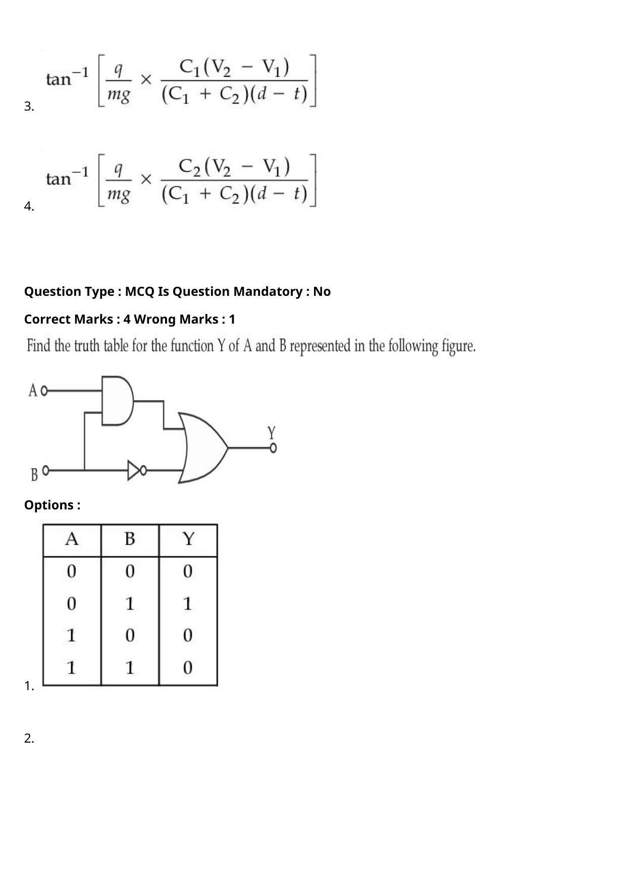 JEE Mains 2021: BTech Punjabi (Shift 2) 27-07-2021 Question Paper - Page 4