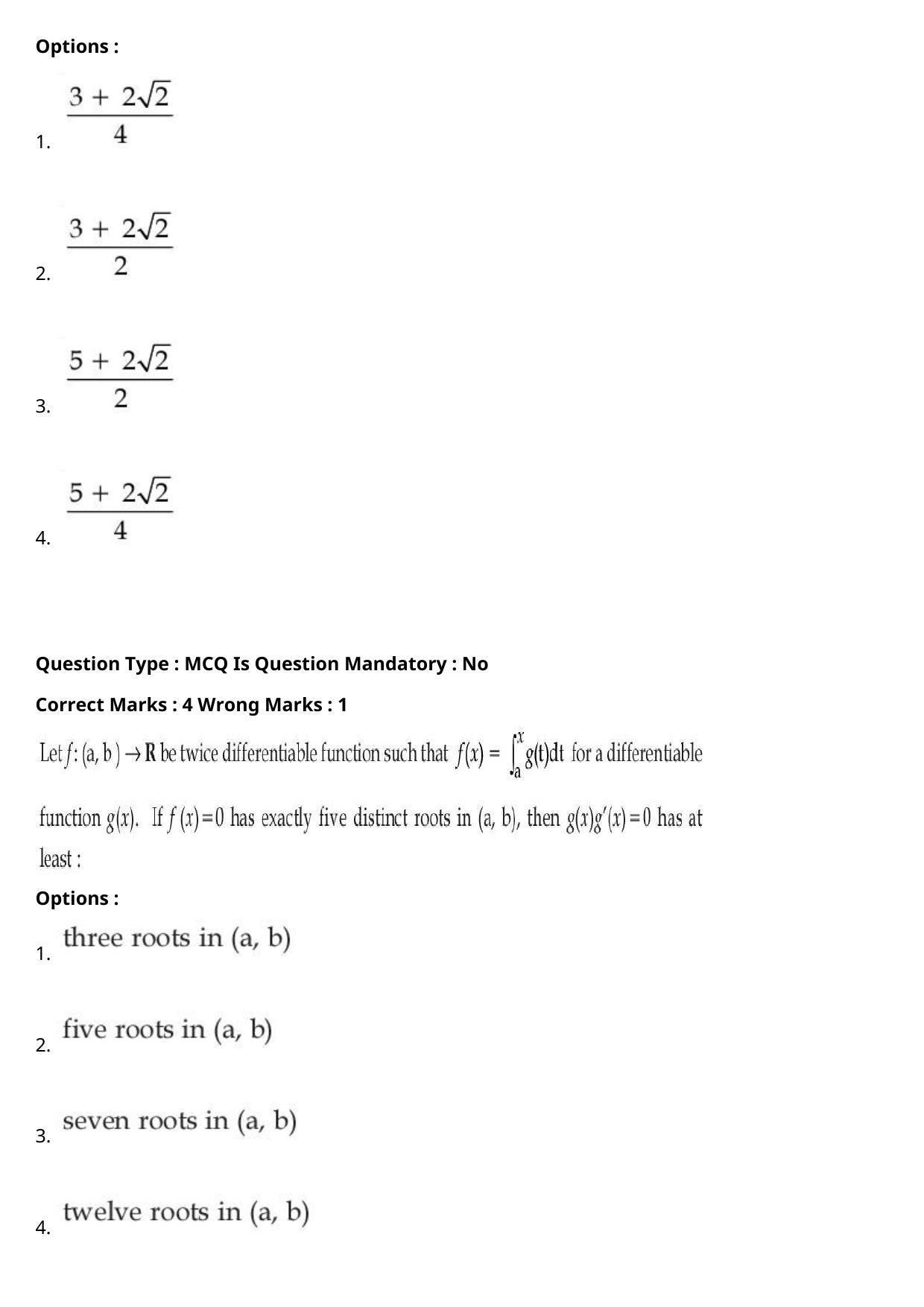 JEE Mains 2021: BTech Punjabi (Shift 2) 27-07-2021 Question Paper - Page 98