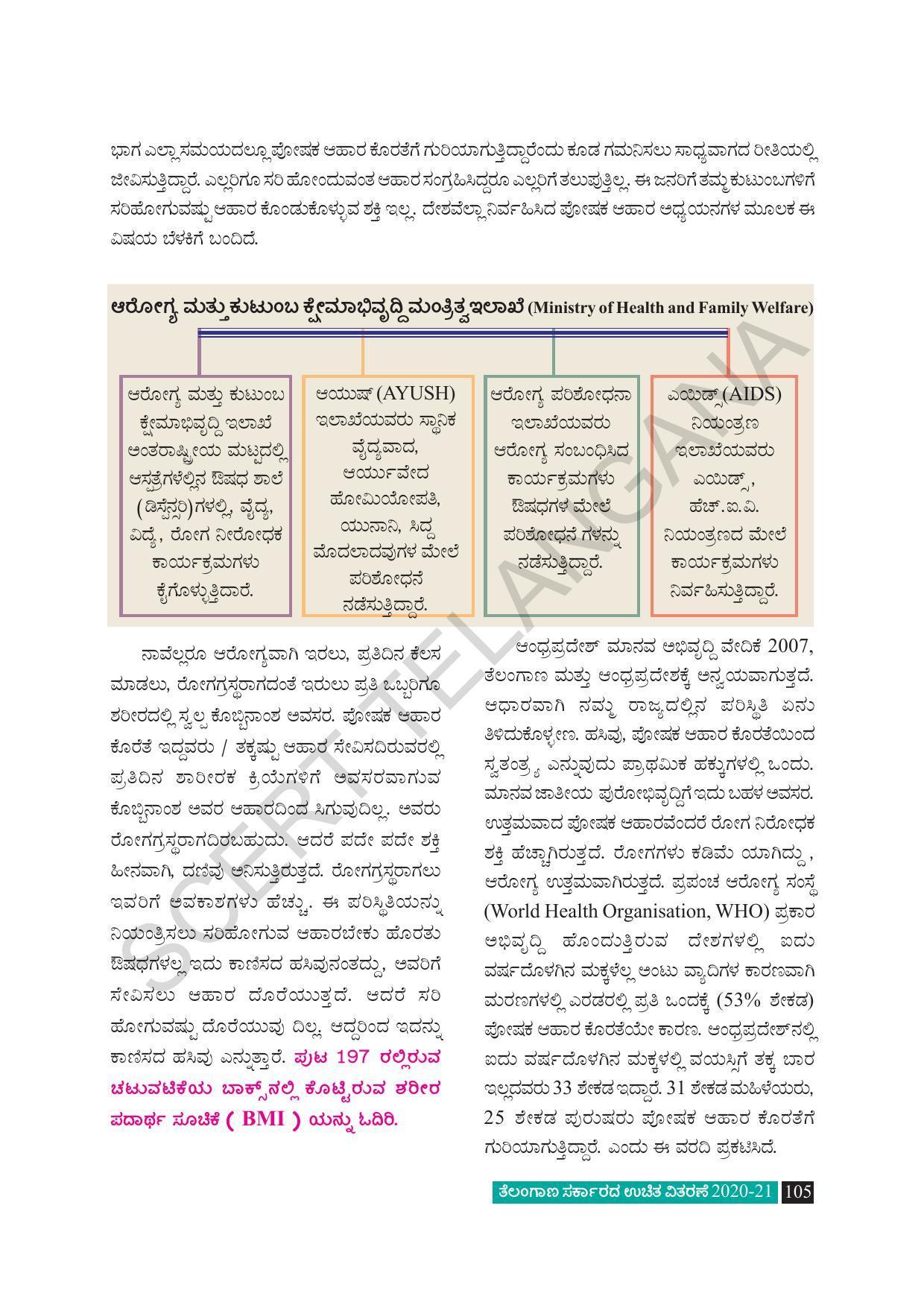 TS SCERT Class 8 Social Science (Kannada Medium) Text Book - Page 115