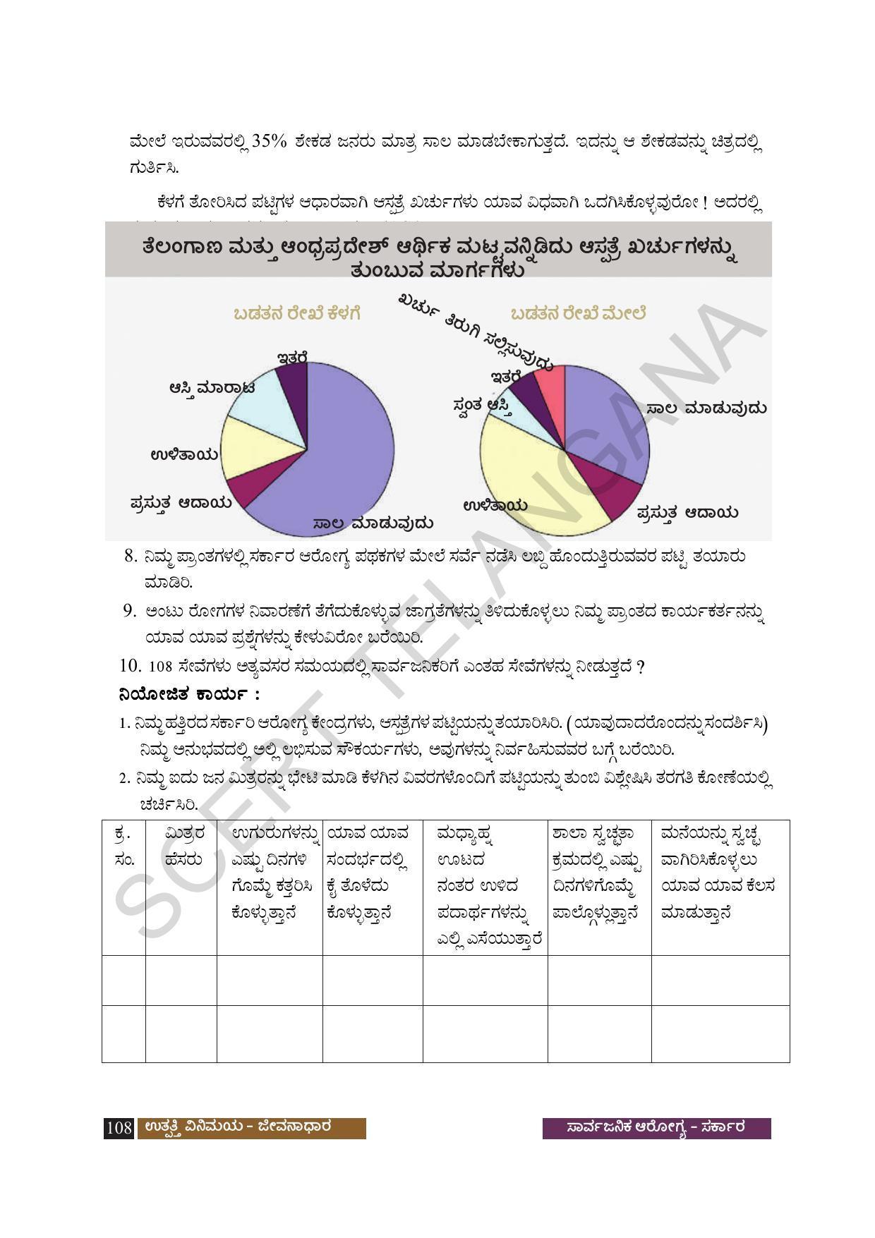 TS SCERT Class 8 Social Science (Kannada Medium) Text Book - Page 118