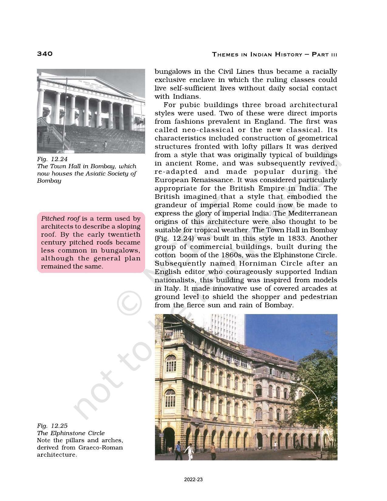 NCERT Book for Class 12 History (Part-III) Chapter 12 Colonial Cities - Page 25