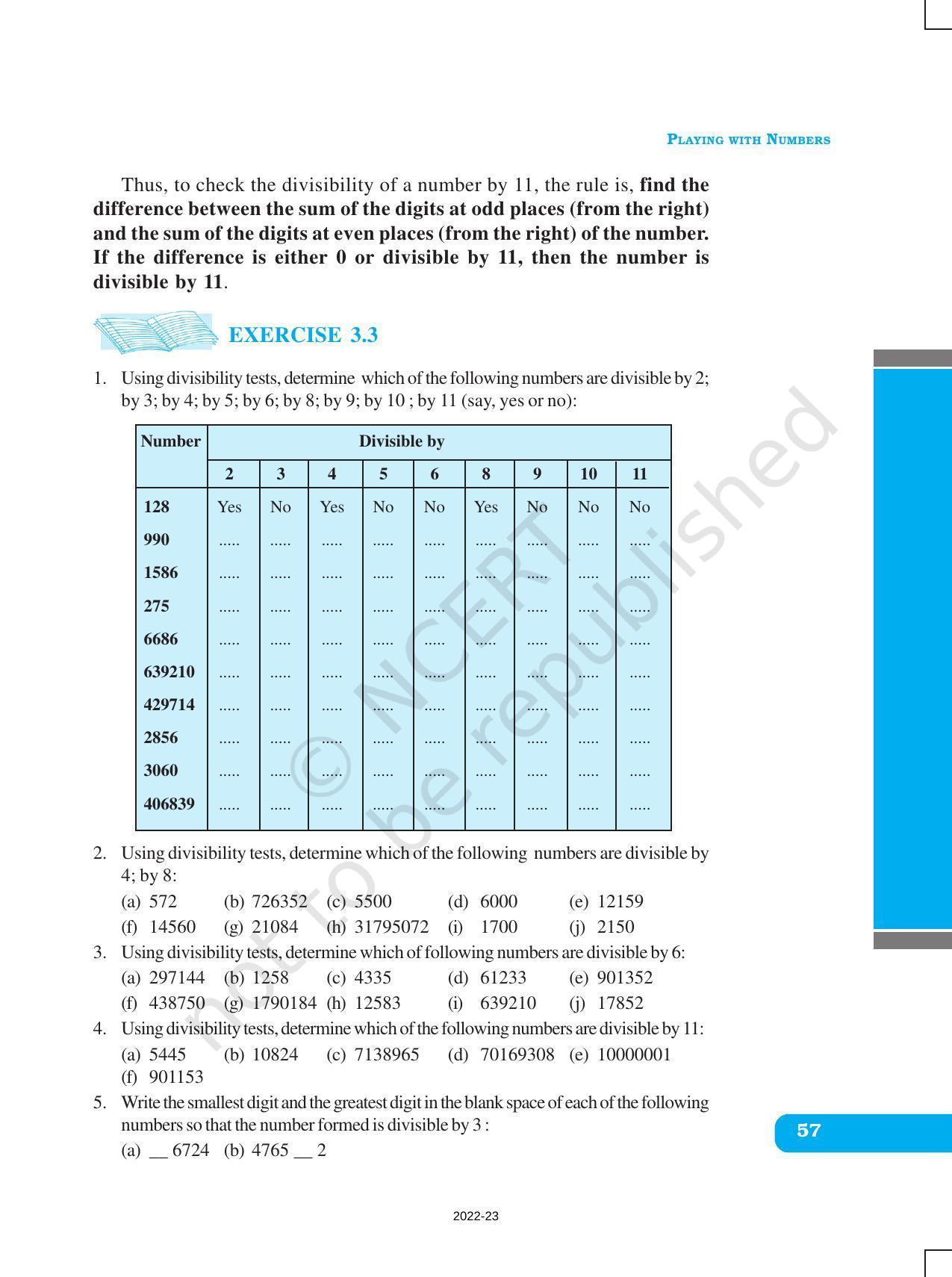 NCERT Book for Class 6 Maths: Chapter 3-Playing With Numbers - Page 12