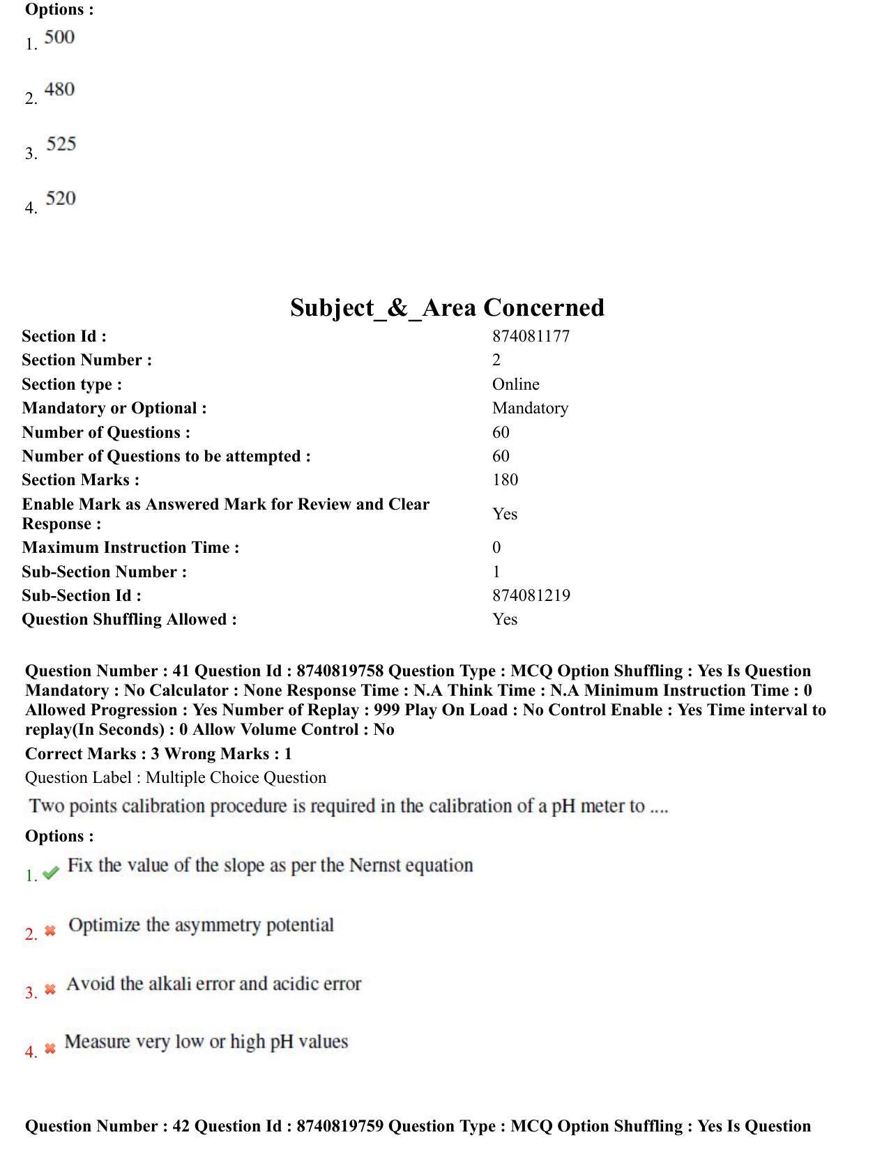BHU RET Chemistry 2021 Question Paper  - Page 24
