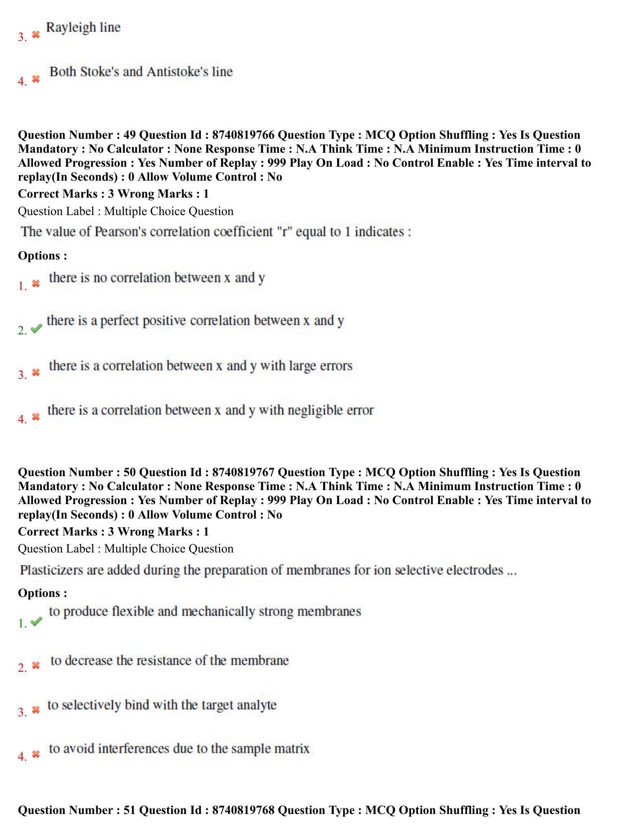 BHU RET Chemistry 2021 Question Paper  - Page 28