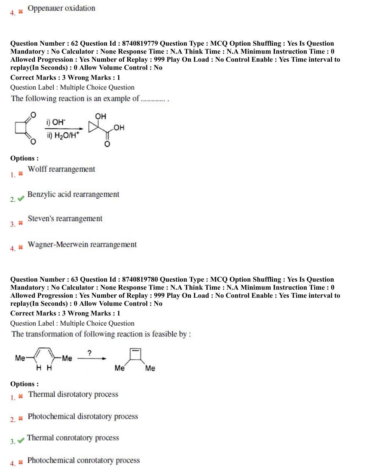 BHU RET Chemistry 2021 Question Paper  - Page 34