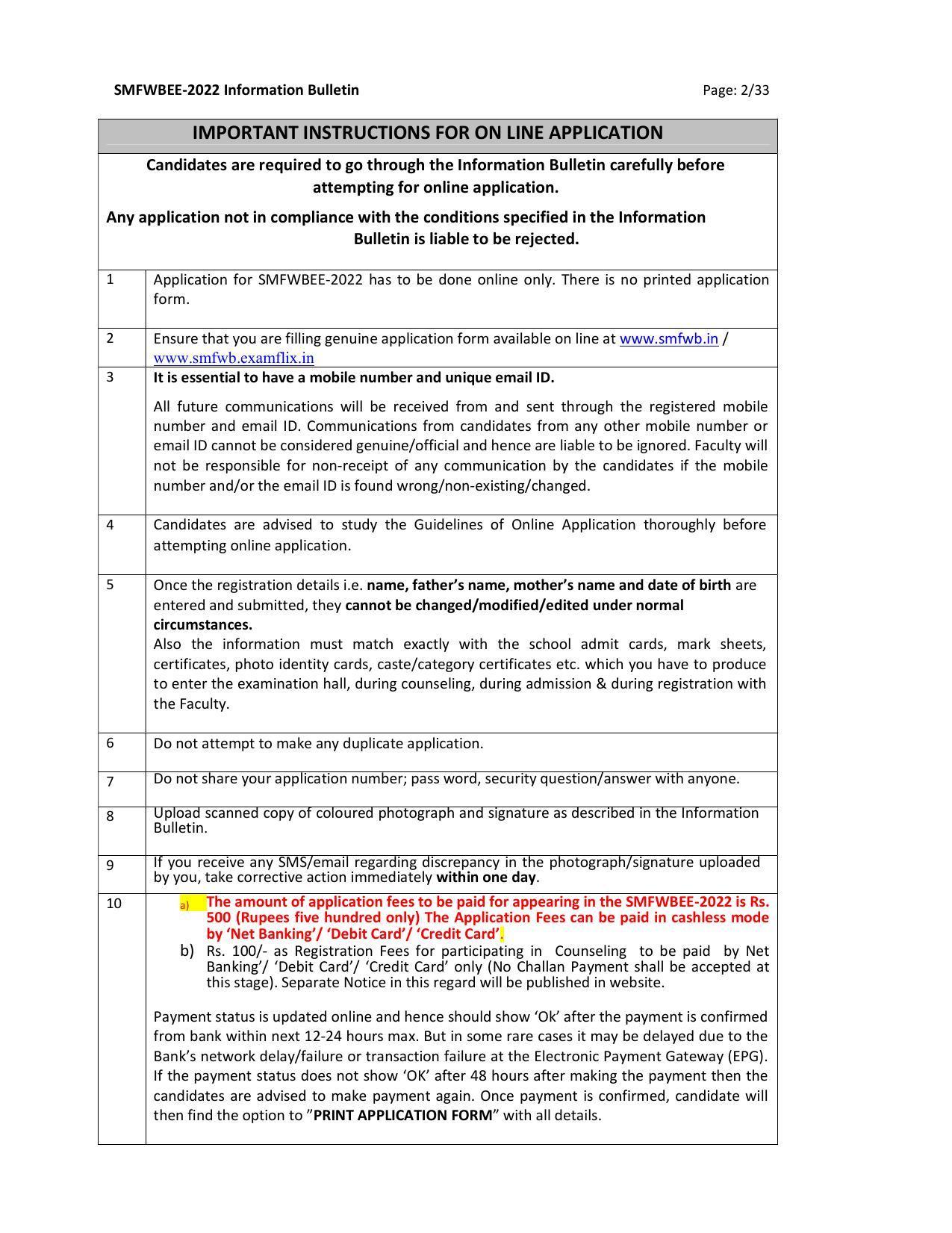 SMFWBEE Exam - Page 3