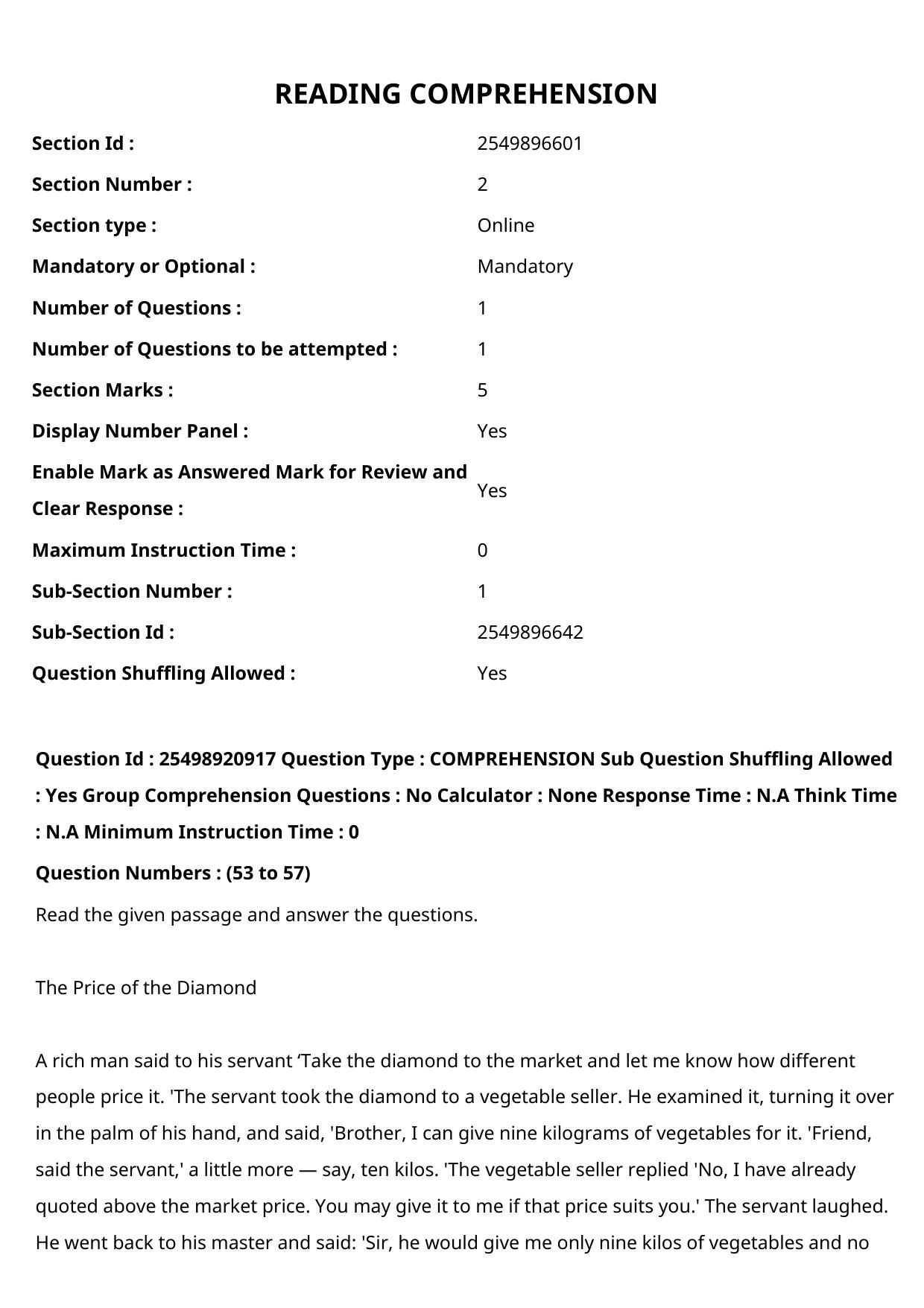 MP CPCT 17 Sept 2022 Question Paper Shift 2 - Page 44