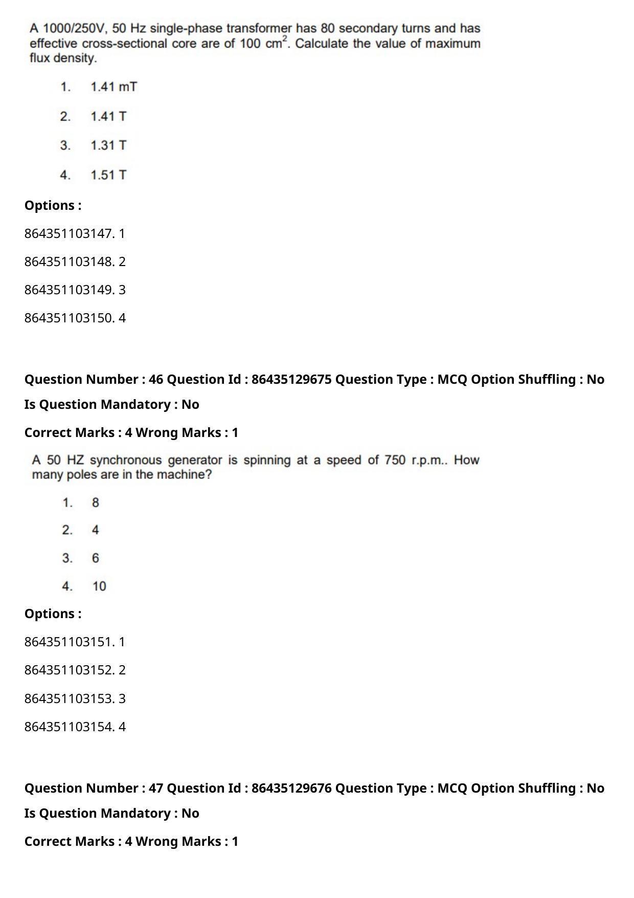 CUET PG 2021 PGQP58 Question Paper - Page 25