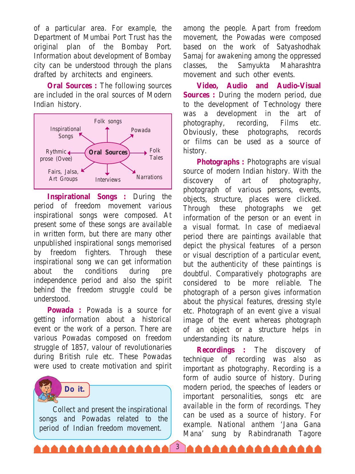 Maharashtra Board Class 8 History & Civics Textbook - Page 13