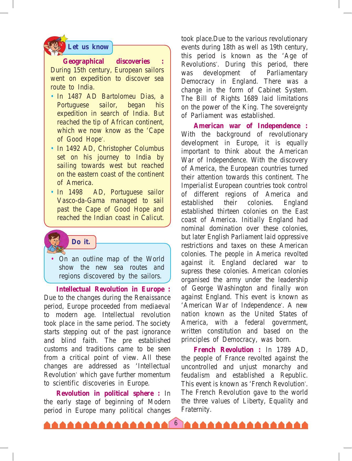 Maharashtra Board Class 8 History & Civics Textbook - Page 16