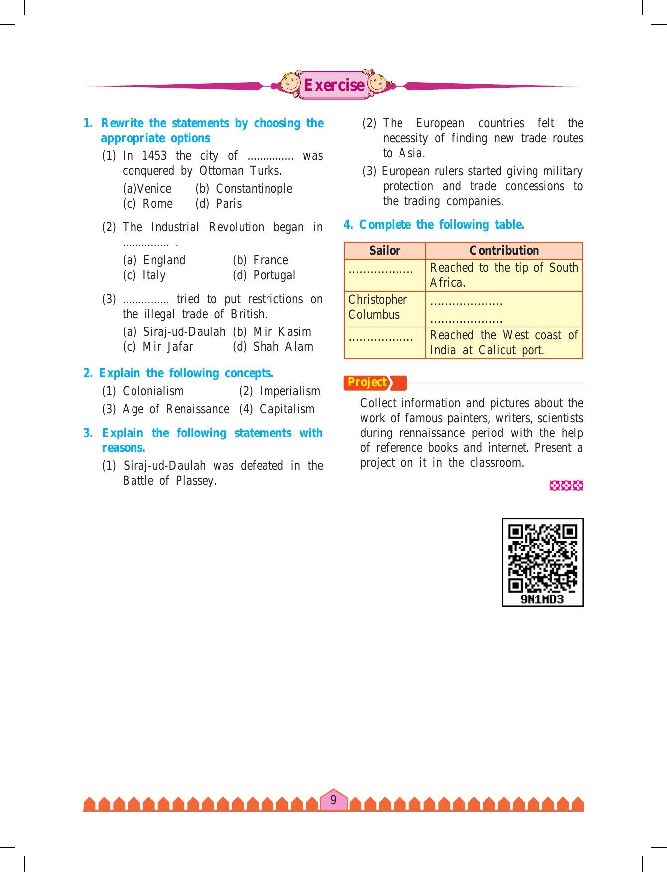 Maharashtra Board Class 8 History & Civics Textbook - Page 19