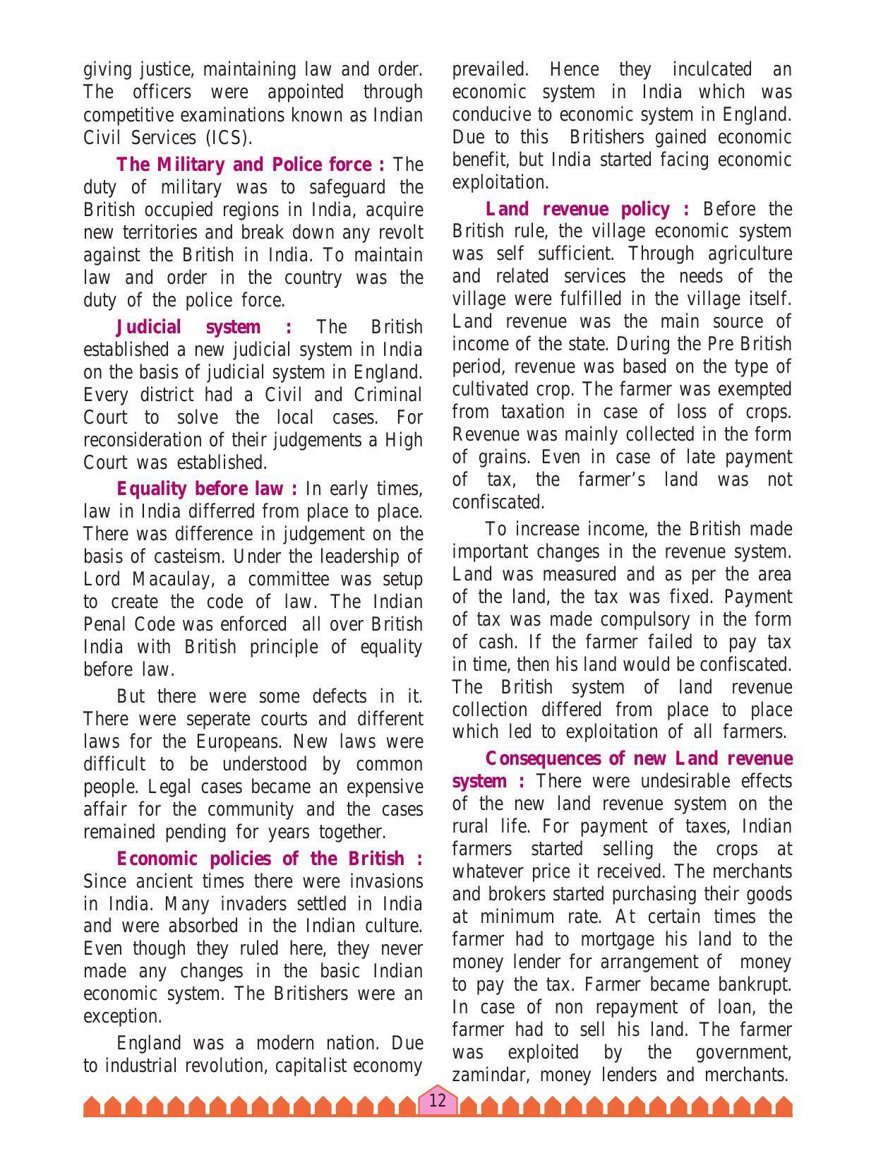 Maharashtra Board Class 8 History & Civics Textbook - Page 22