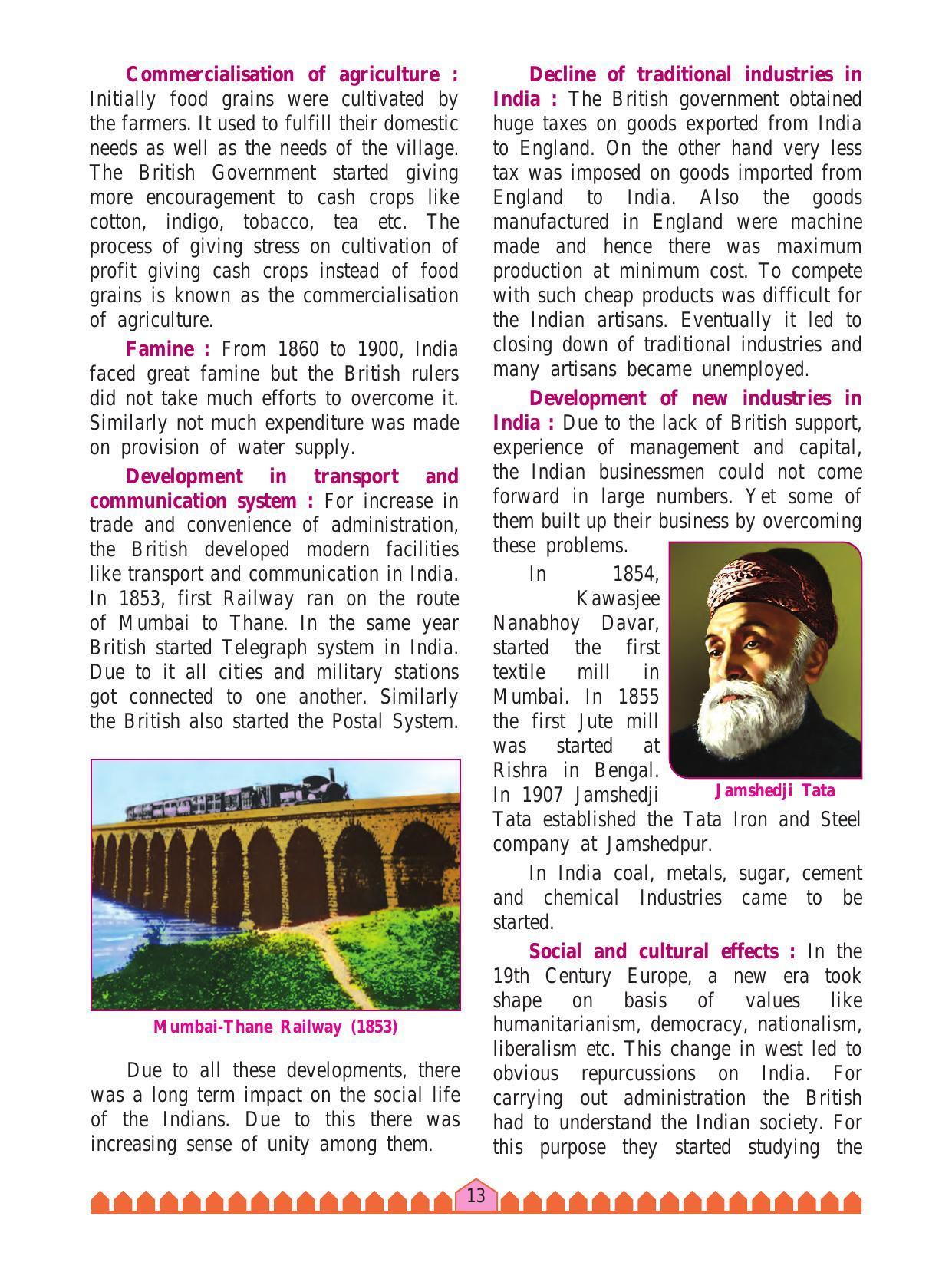 Maharashtra Board Class 8 History & Civics Textbook - Page 23