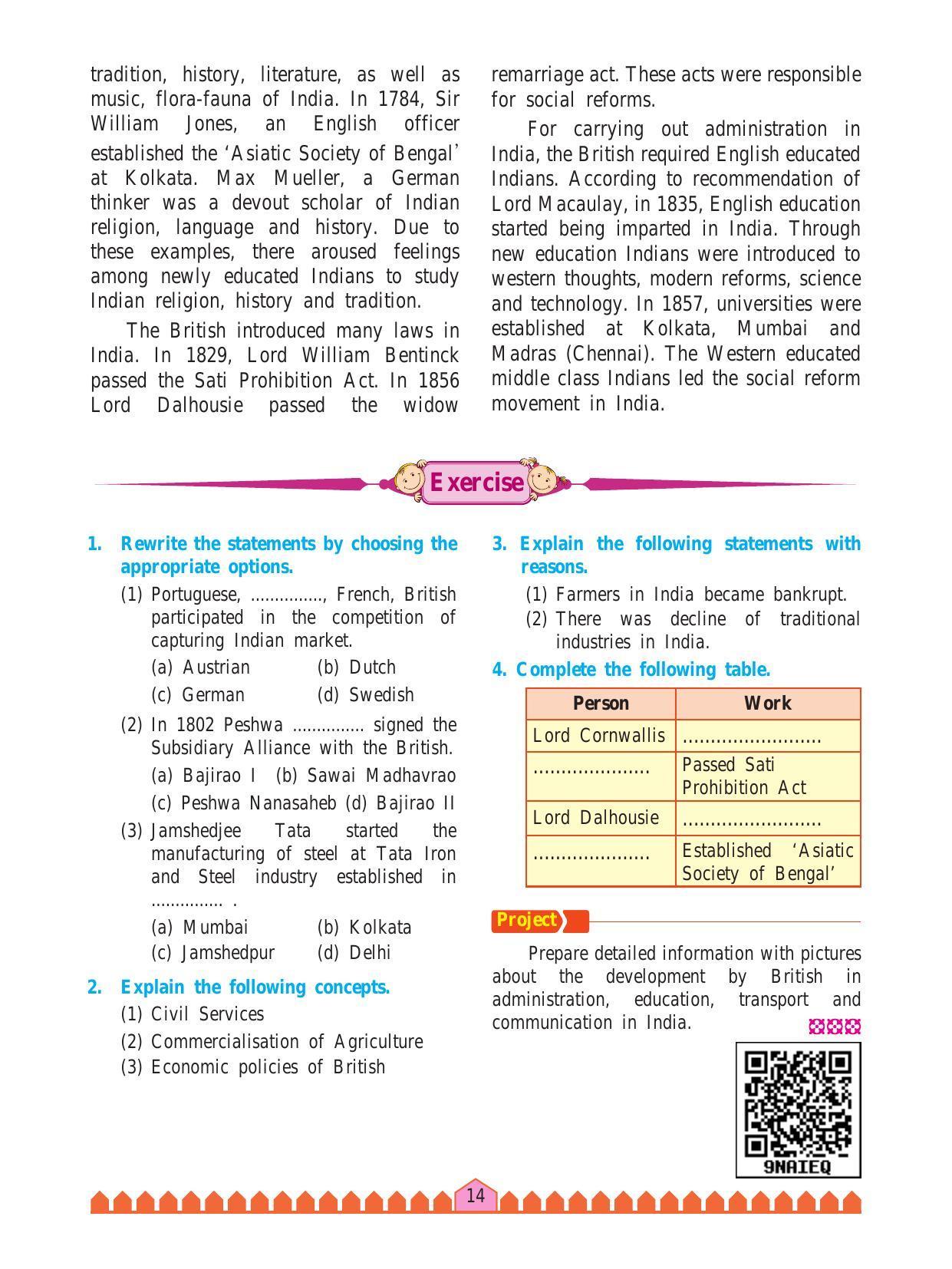 Maharashtra Board Class 8 History & Civics Textbook - Page 24