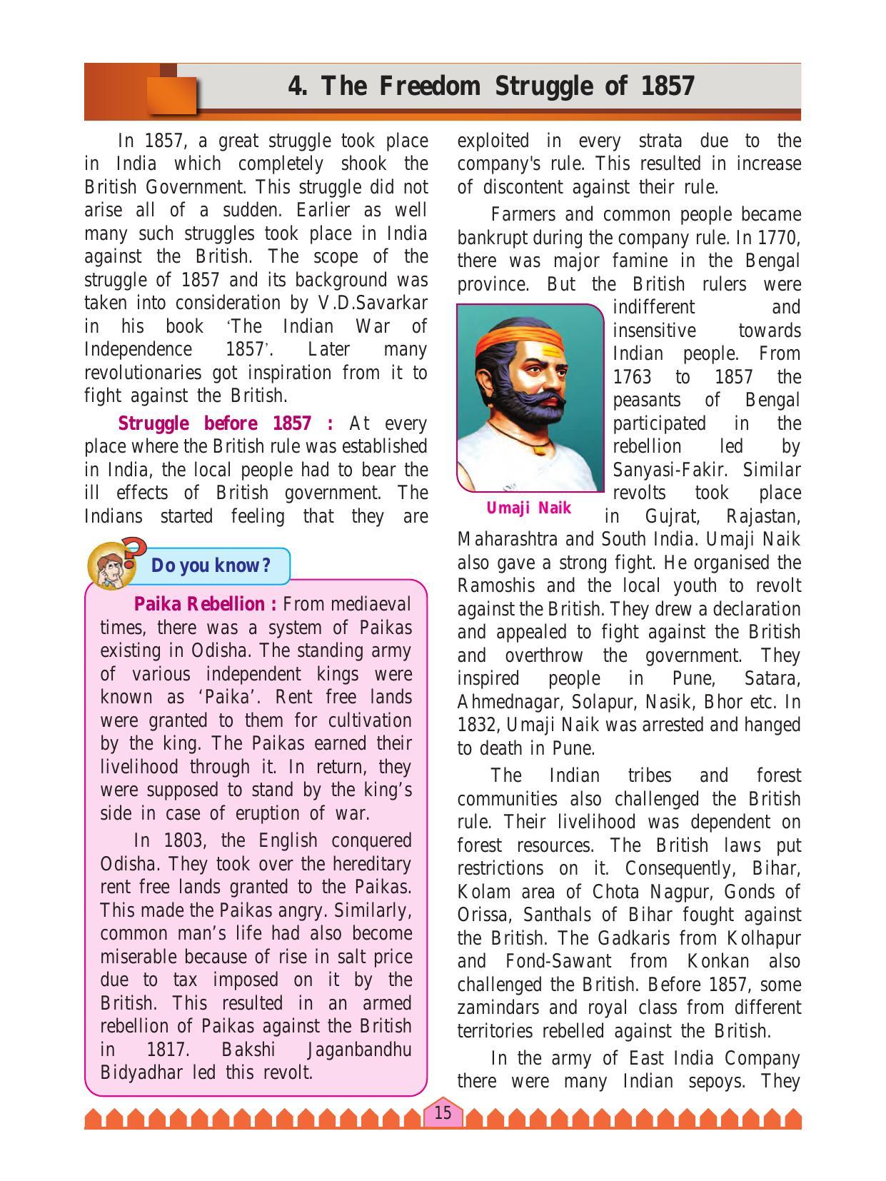 Maharashtra Board Class 8 History & Civics Textbook - Page 25