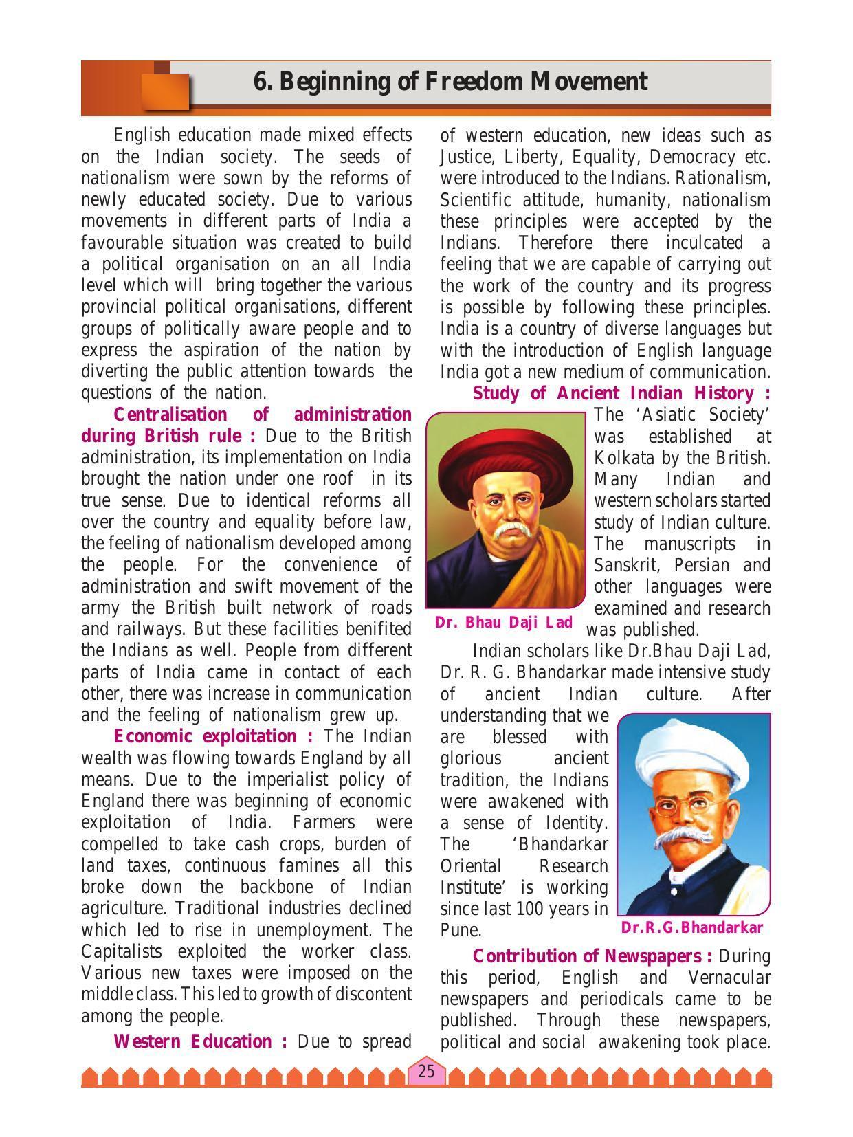 Maharashtra Board Class 8 History & Civics Textbook - Page 35