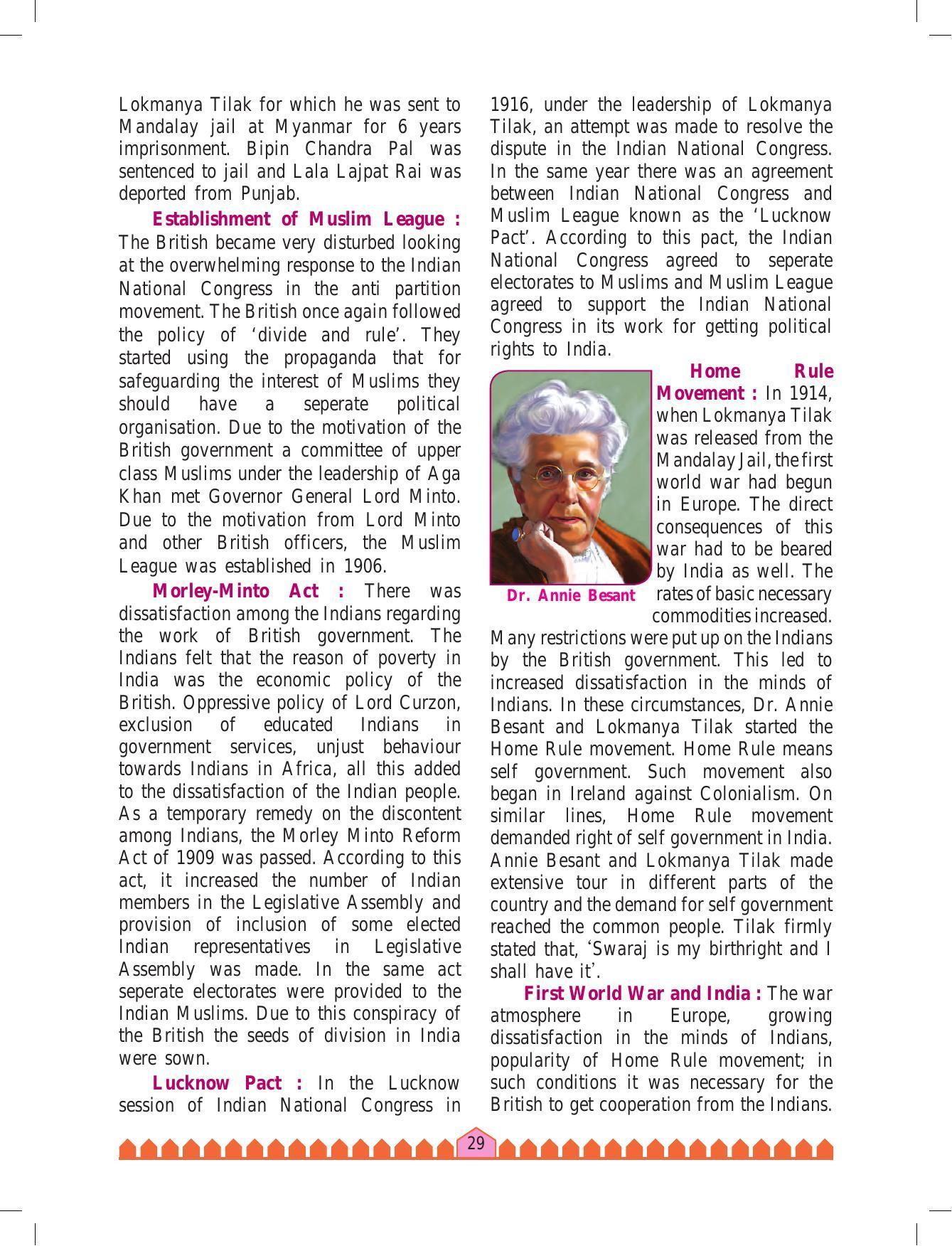 Maharashtra Board Class 8 History & Civics Textbook - Page 39
