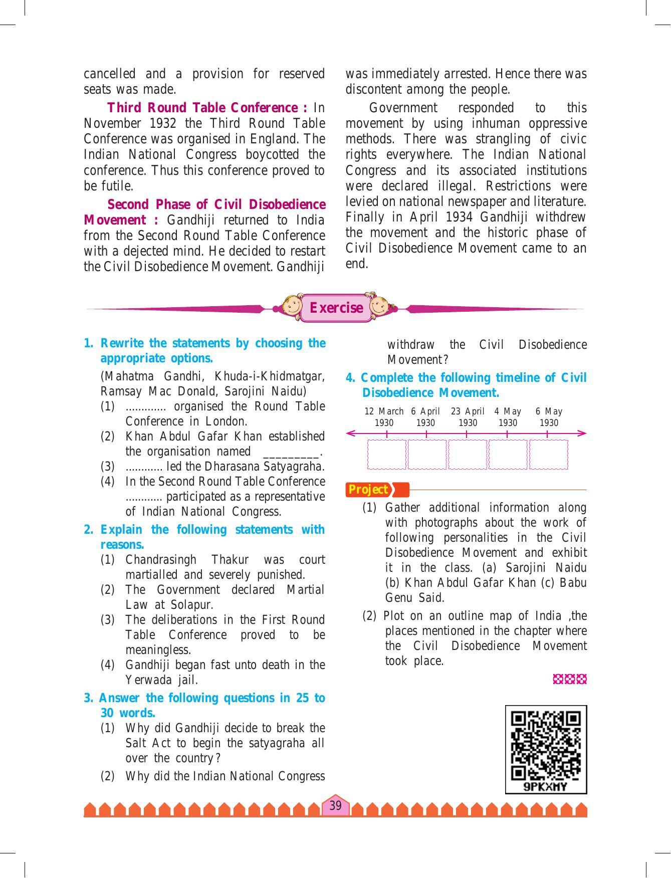 Maharashtra Board Class 8 History & Civics Textbook - Page 49