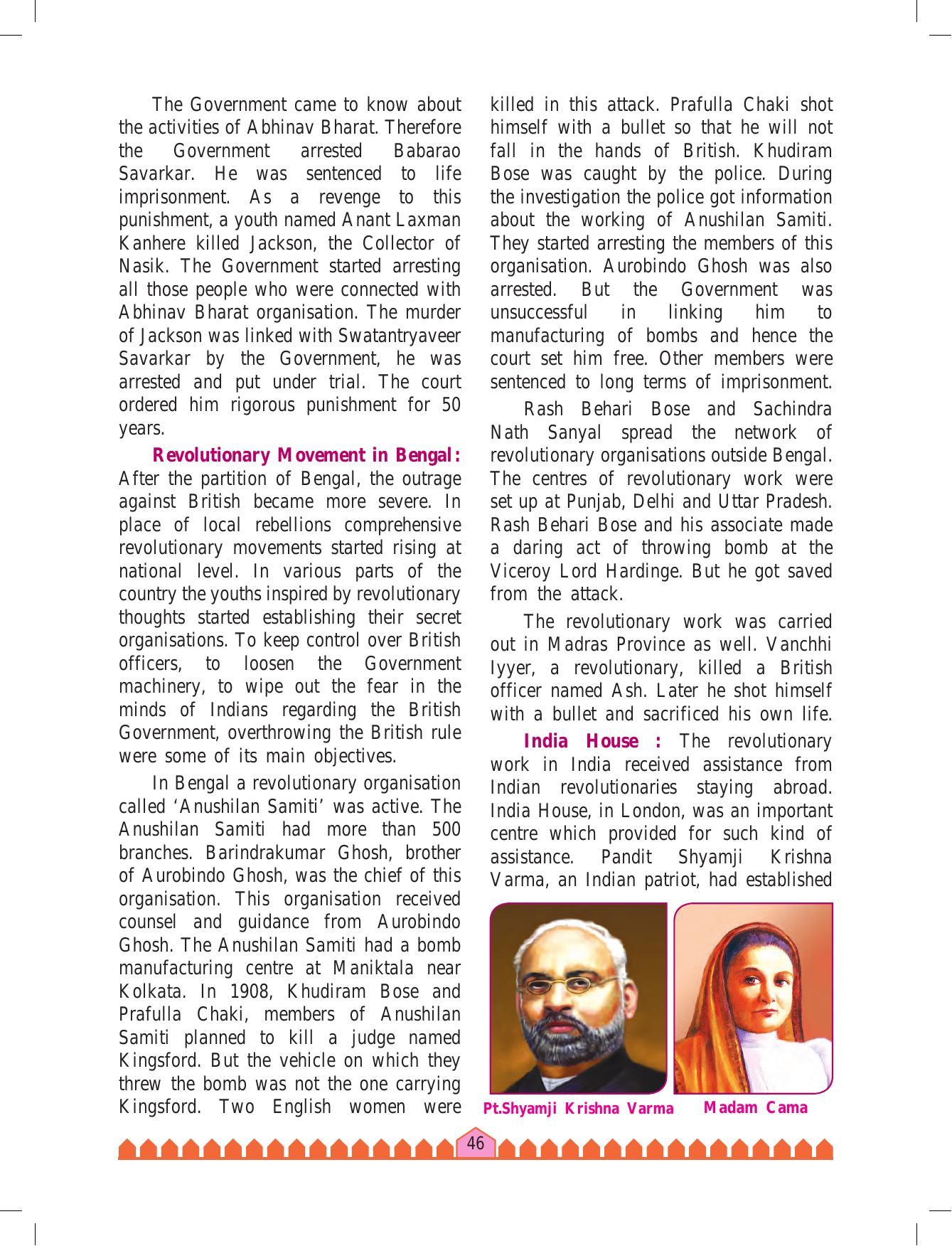 Maharashtra Board Class 8 History & Civics Textbook - Page 56