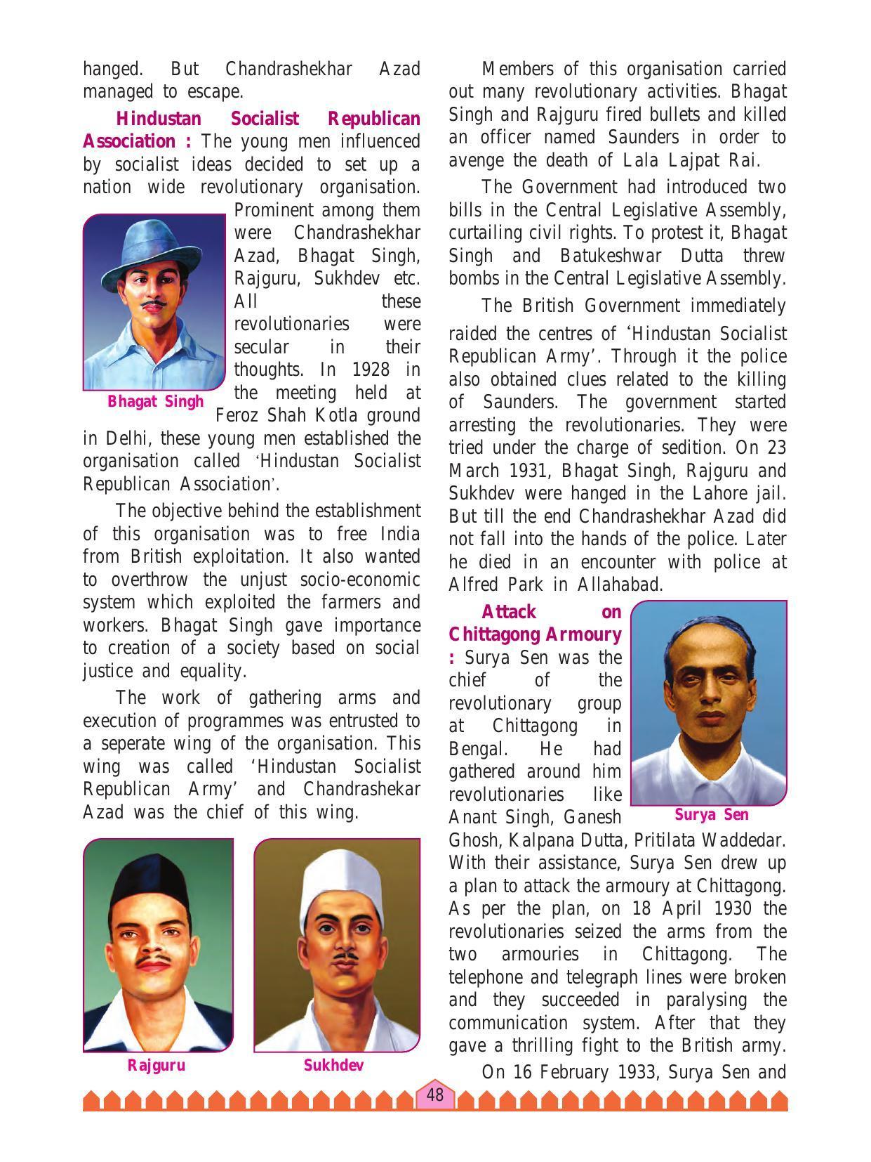 Maharashtra Board Class 8 History & Civics Textbook - Page 58
