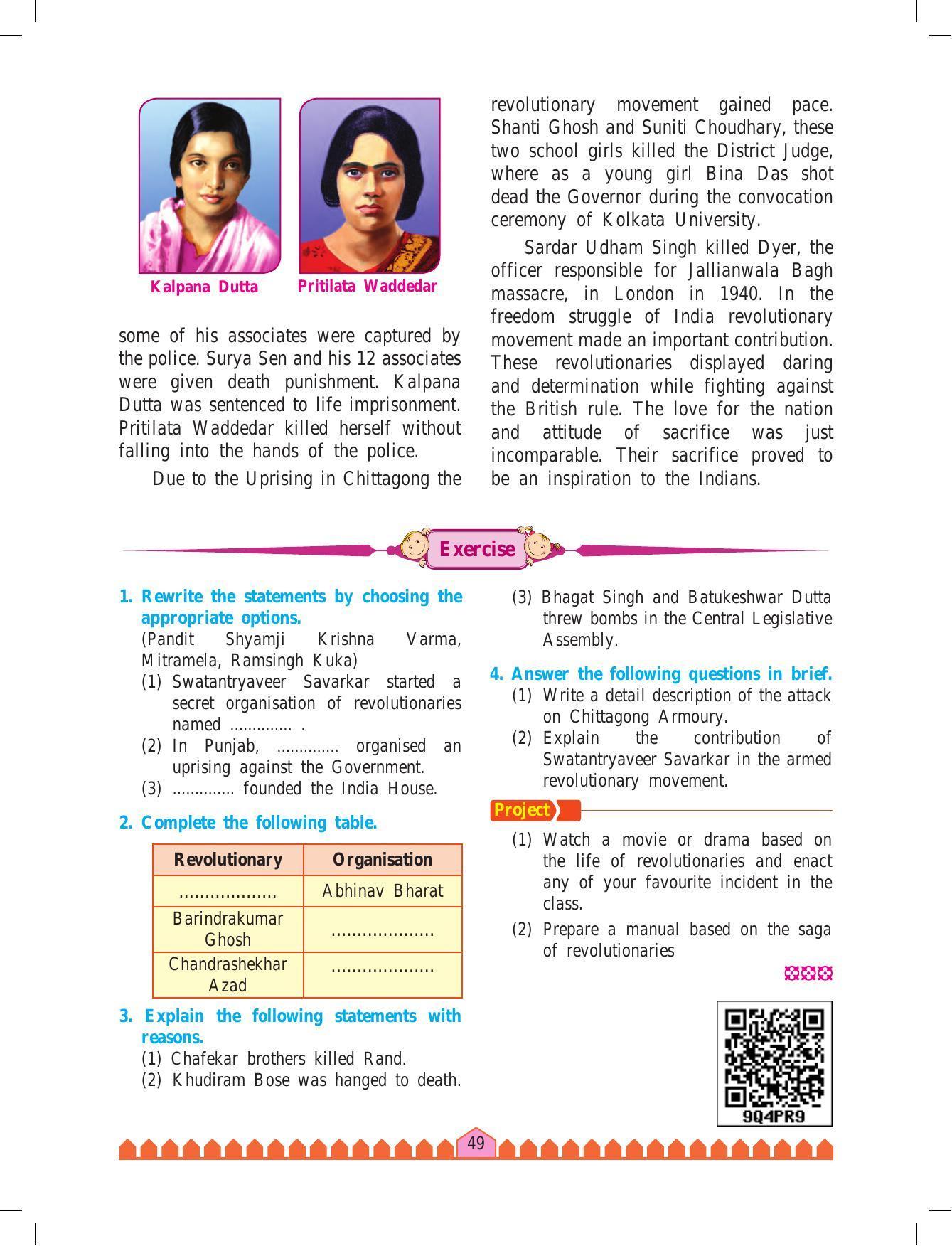Maharashtra Board Class 8 History & Civics Textbook - Page 59