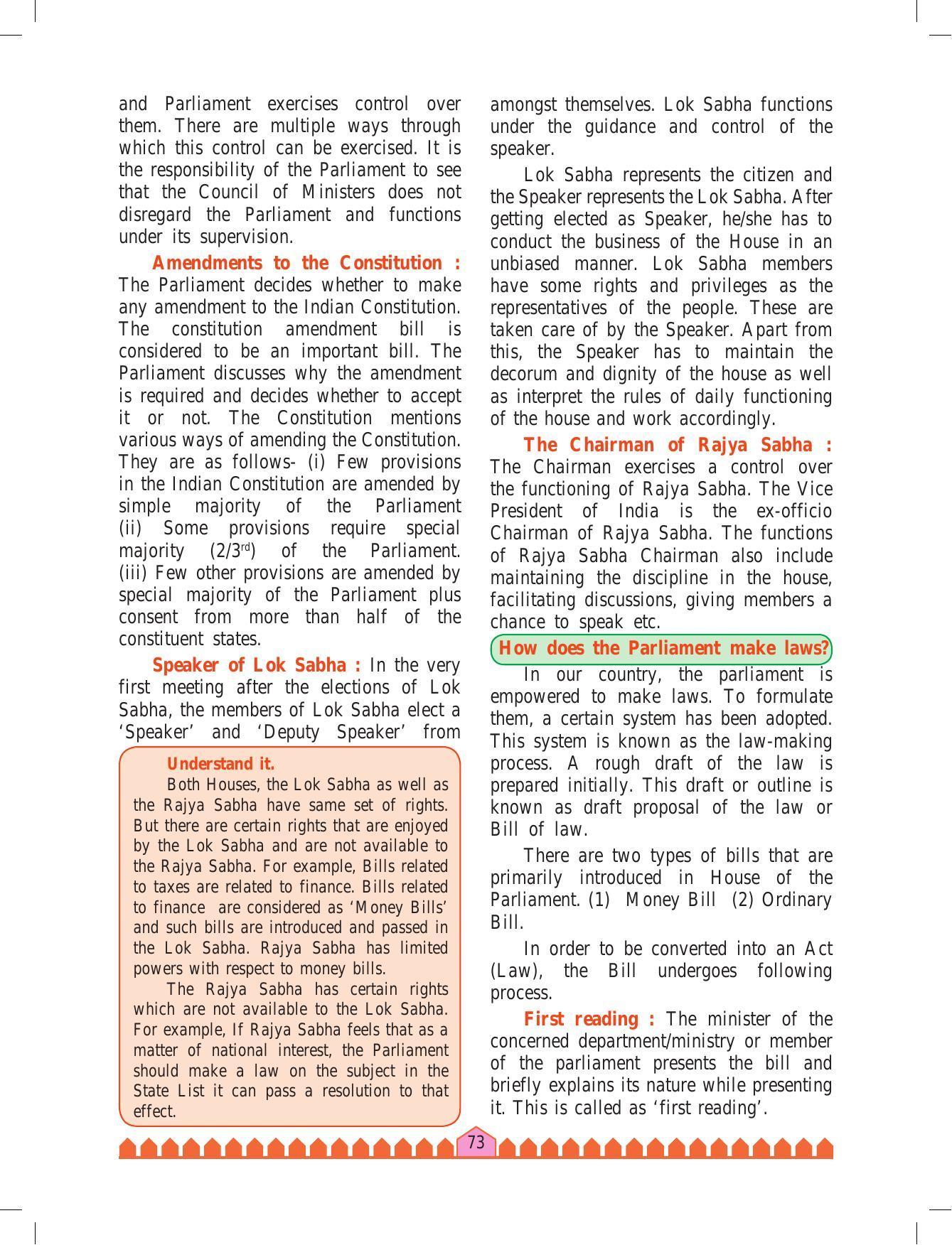 Maharashtra Board Class 8 History & Civics Textbook - Page 83