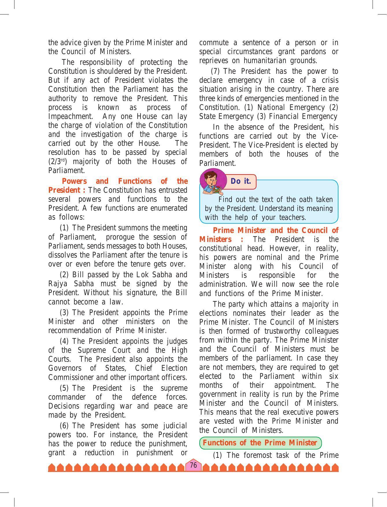 Maharashtra Board Class 8 History & Civics Textbook - Page 86