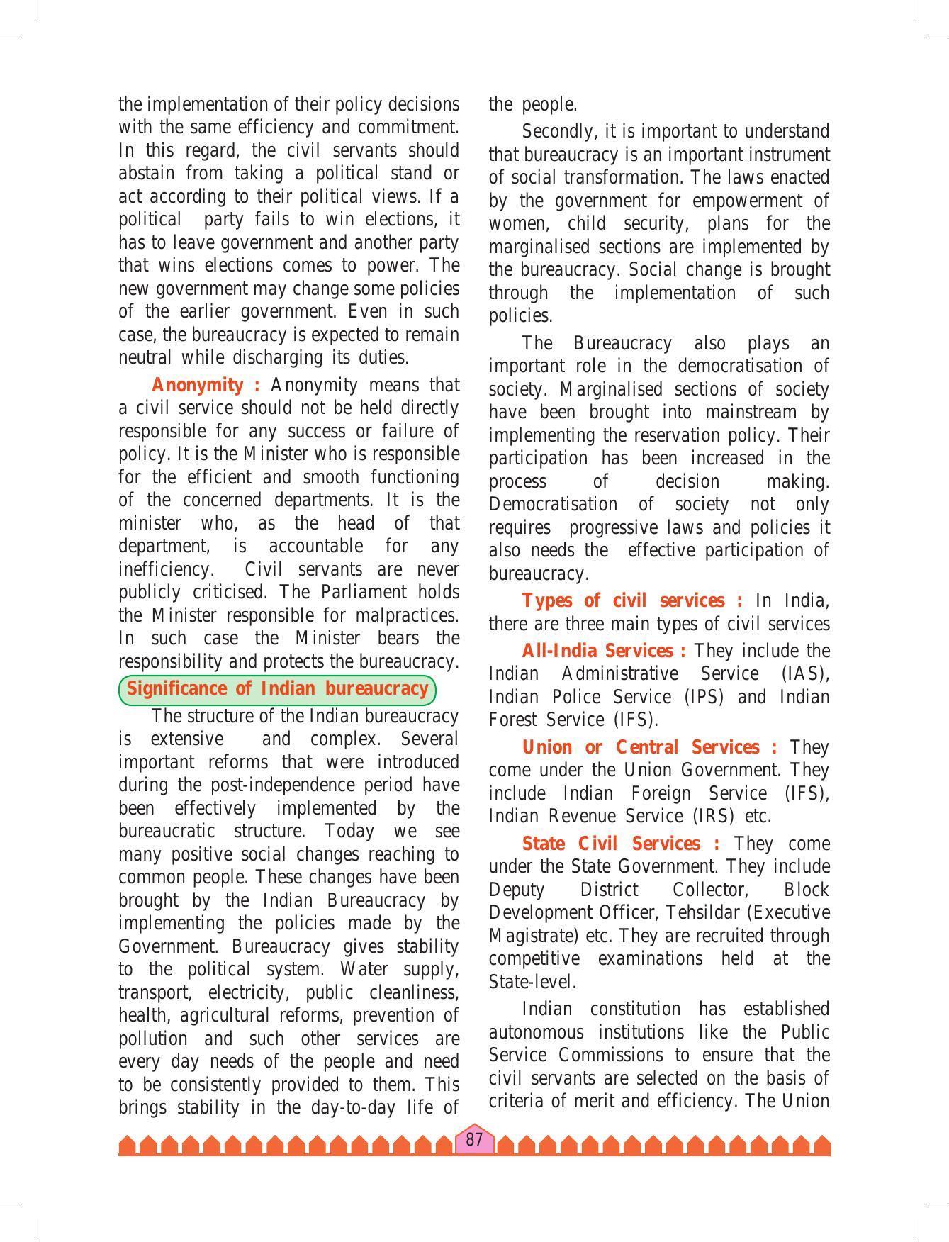 Maharashtra Board Class 8 History & Civics Textbook - Page 97