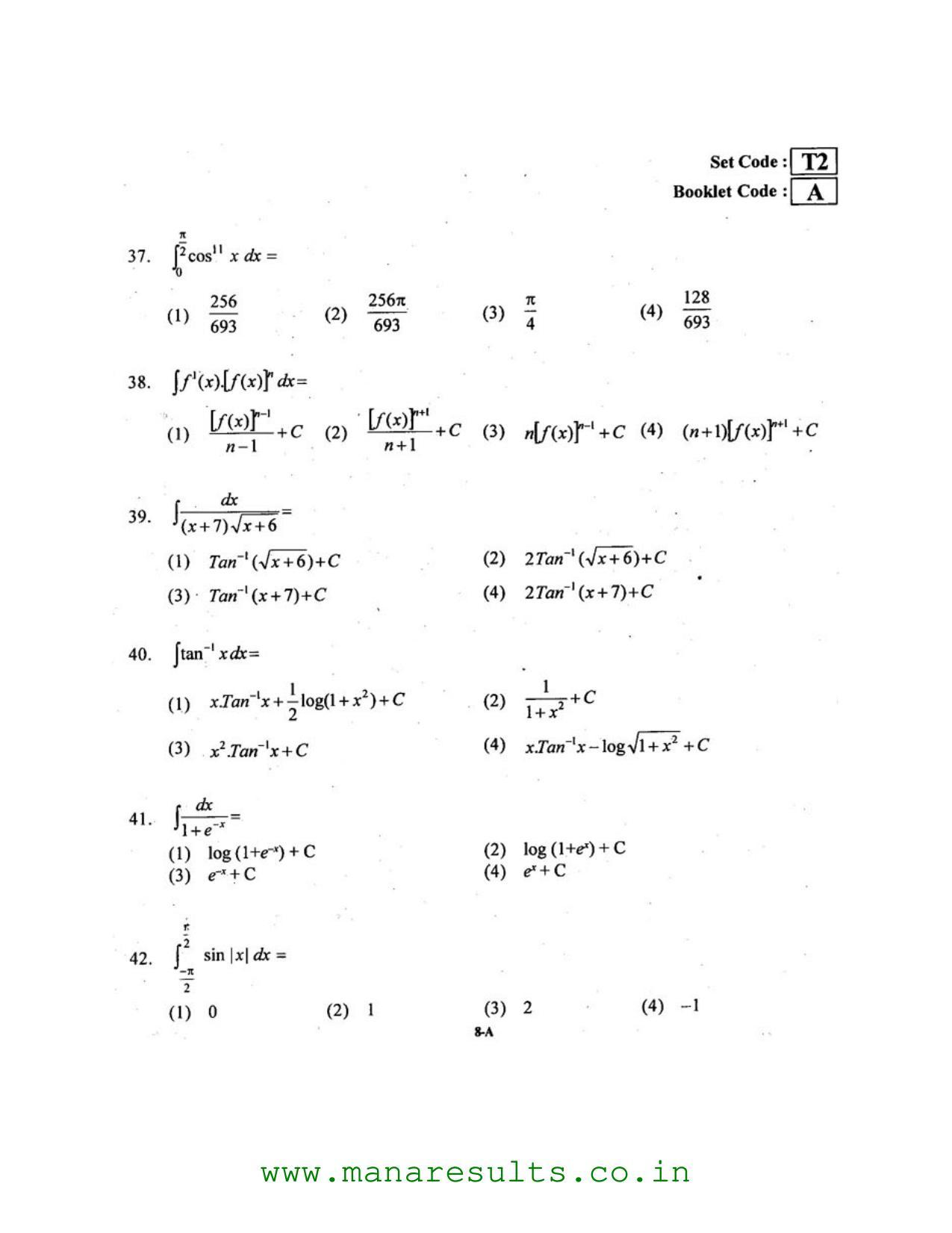 AP ECET 2016 Electronics and Communication Engineering Old Previous Question Papers - Page 7