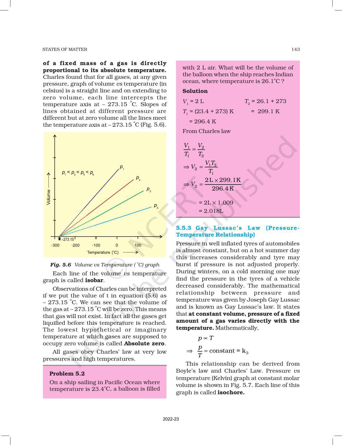 NCERT Book for Class 11 Chemistry Chapter 5 States of Matter - Page 8