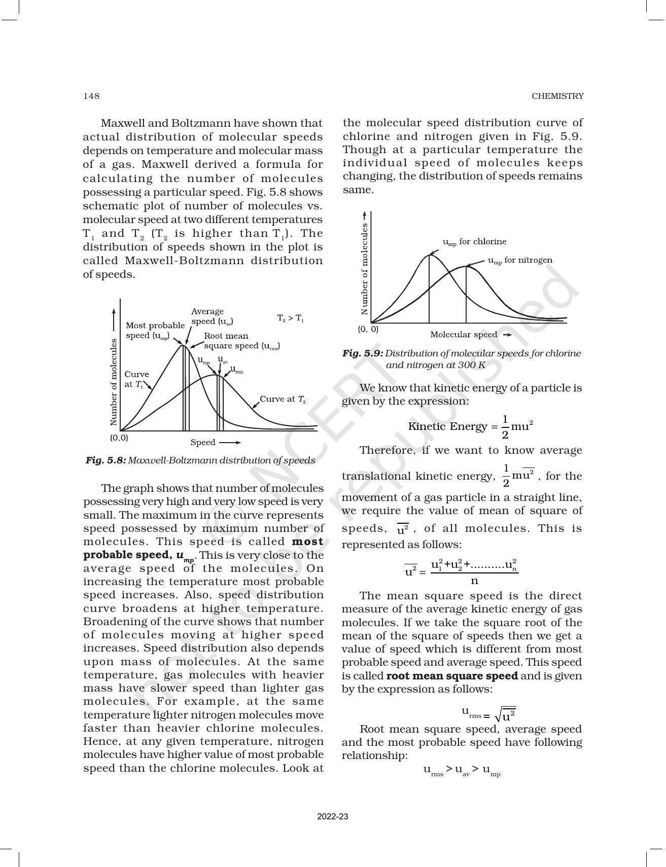 NCERT Book for Class 11 Chemistry Chapter 5 States of Matter - Page 13