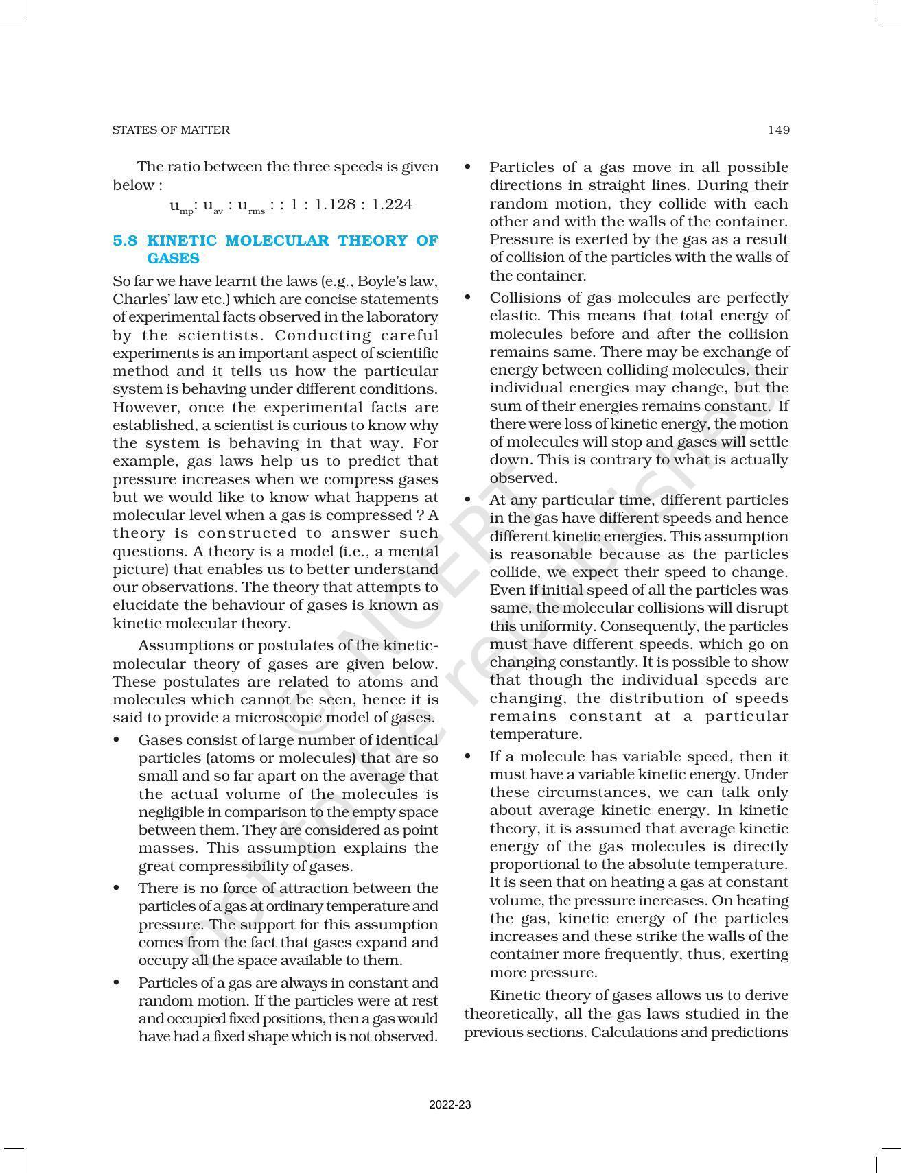NCERT Book for Class 11 Chemistry Chapter 5 States of Matter - Page 14