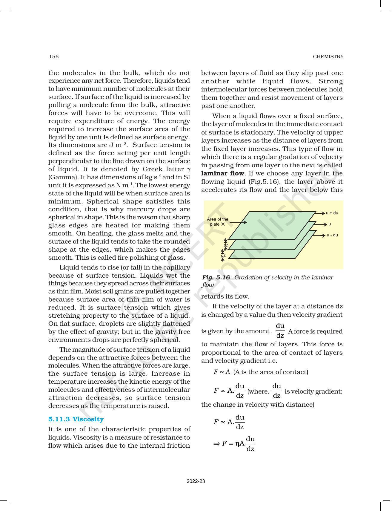 NCERT Book for Class 11 Chemistry Chapter 5 States of Matter - Page 21