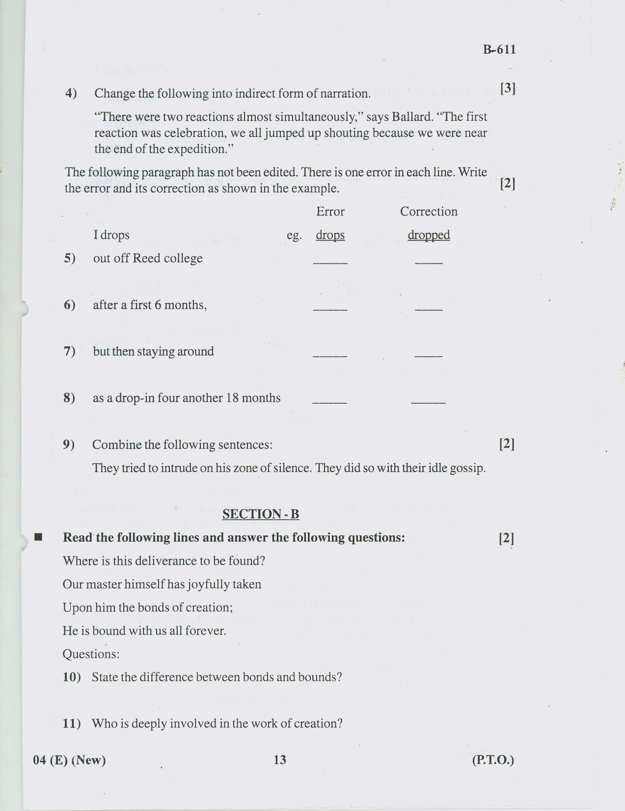 Gujarat Board Class 10th Question Paper 2018 - 04 (English F.L) English( 10th ENG MED) - Page 13