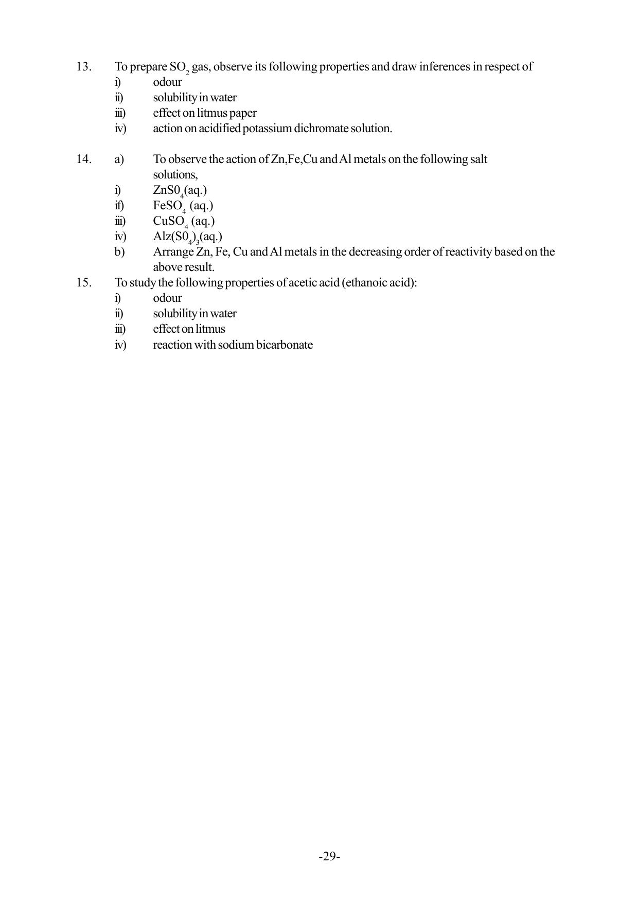 Mizoram Board Class 9 & 10 Syllabus - Page 29
