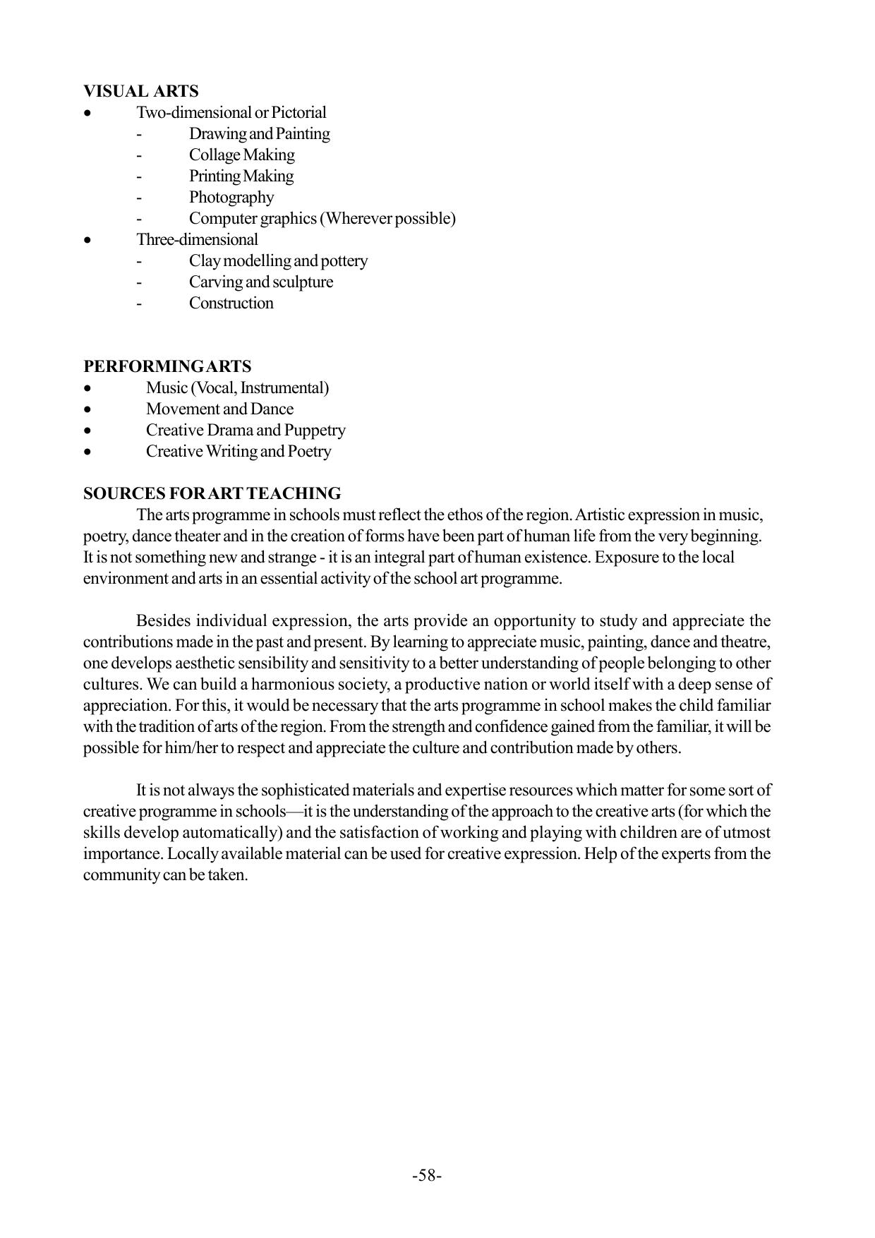 Mizoram Board Class 9 & 10 Syllabus - Page 58