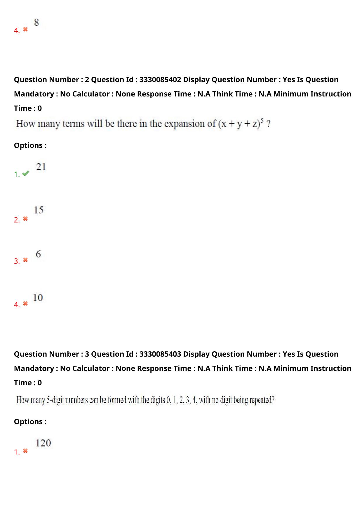 AP PGECET 2024 Computer Science Engineering Question Paper with Preliminary Key - Page 3