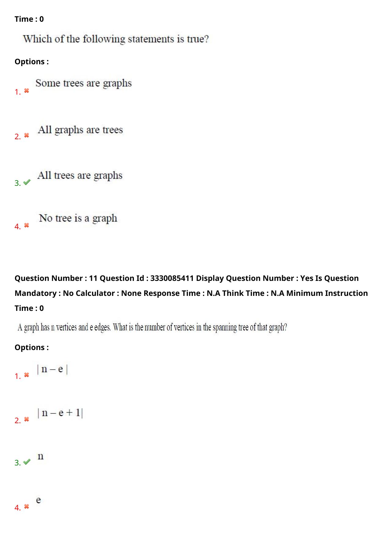 AP PGECET 2024 Computer Science Engineering Question Paper with Preliminary Key - Page 8